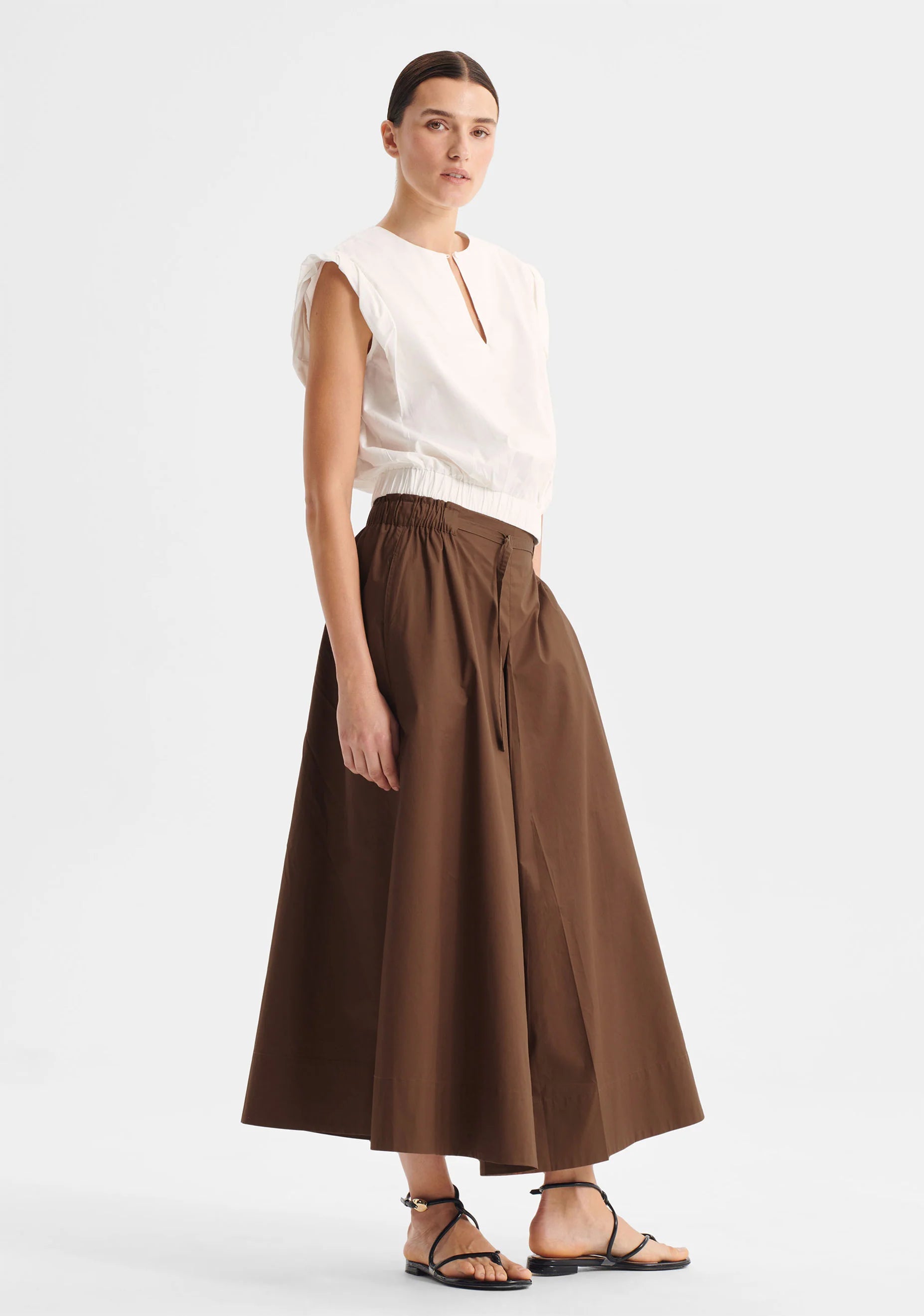 Brooks Skirt - Chocolate