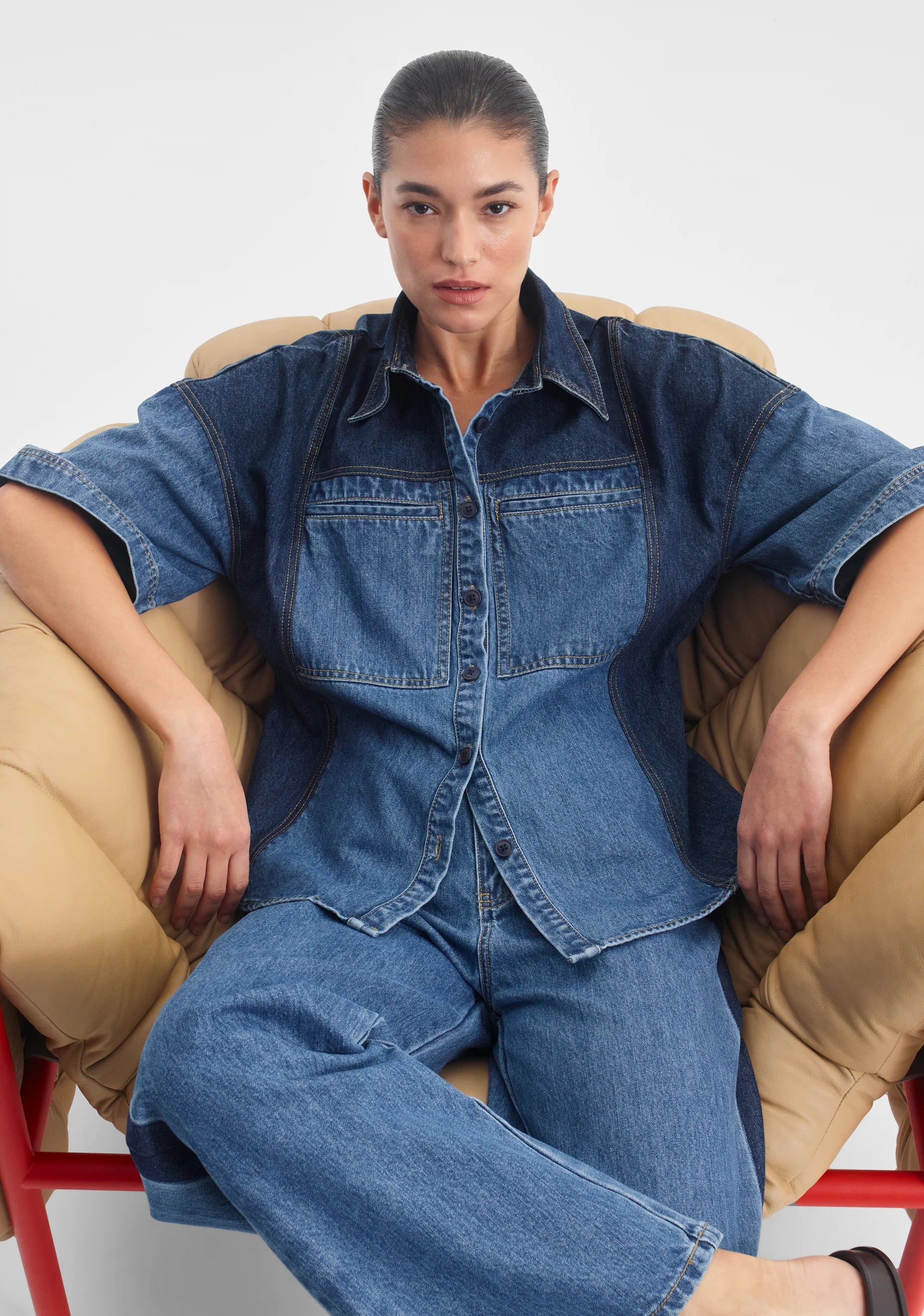 Morrison Dexter Denim Shirt - Indigo