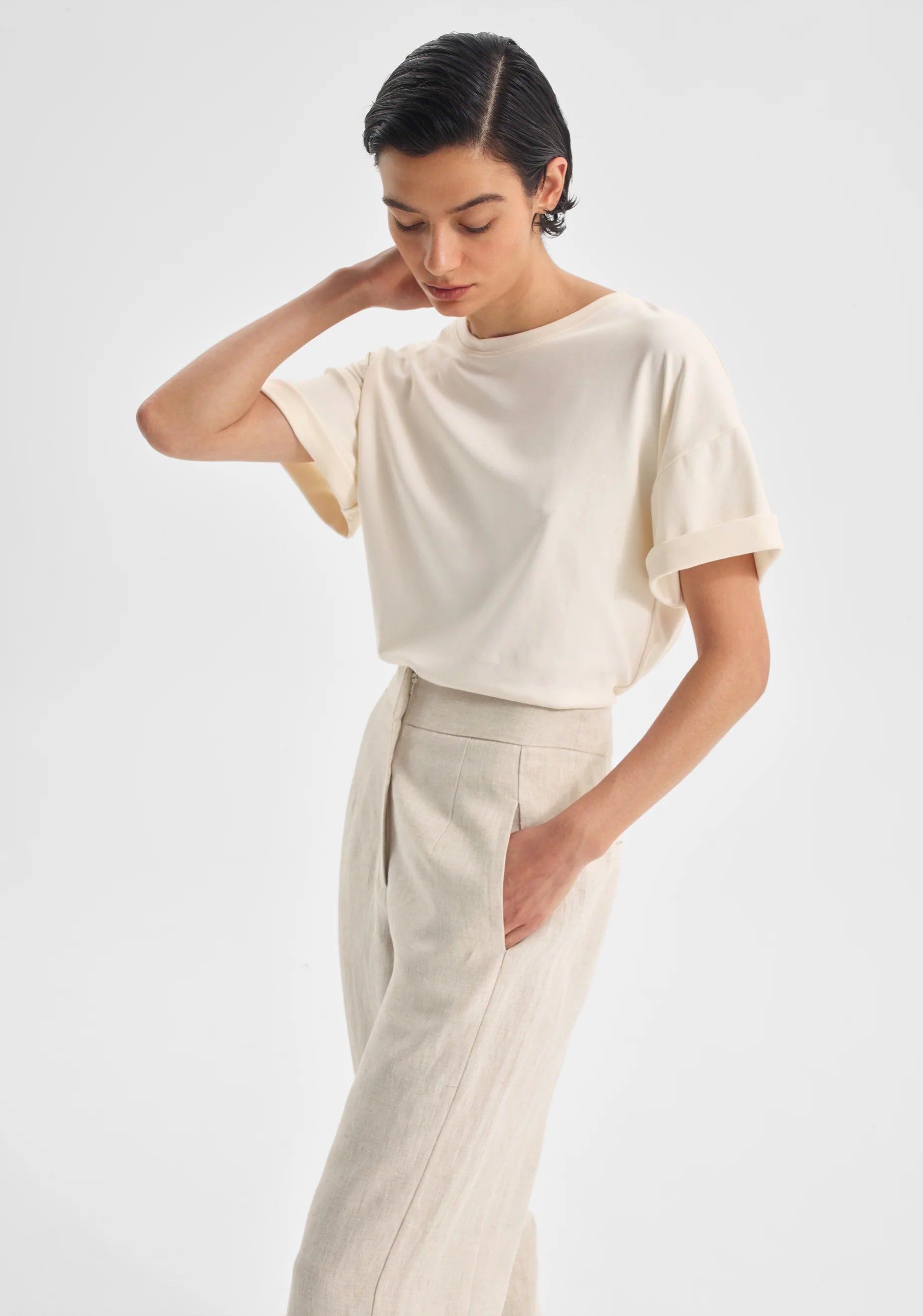 Morrison Jackson Linen Pant - Natural