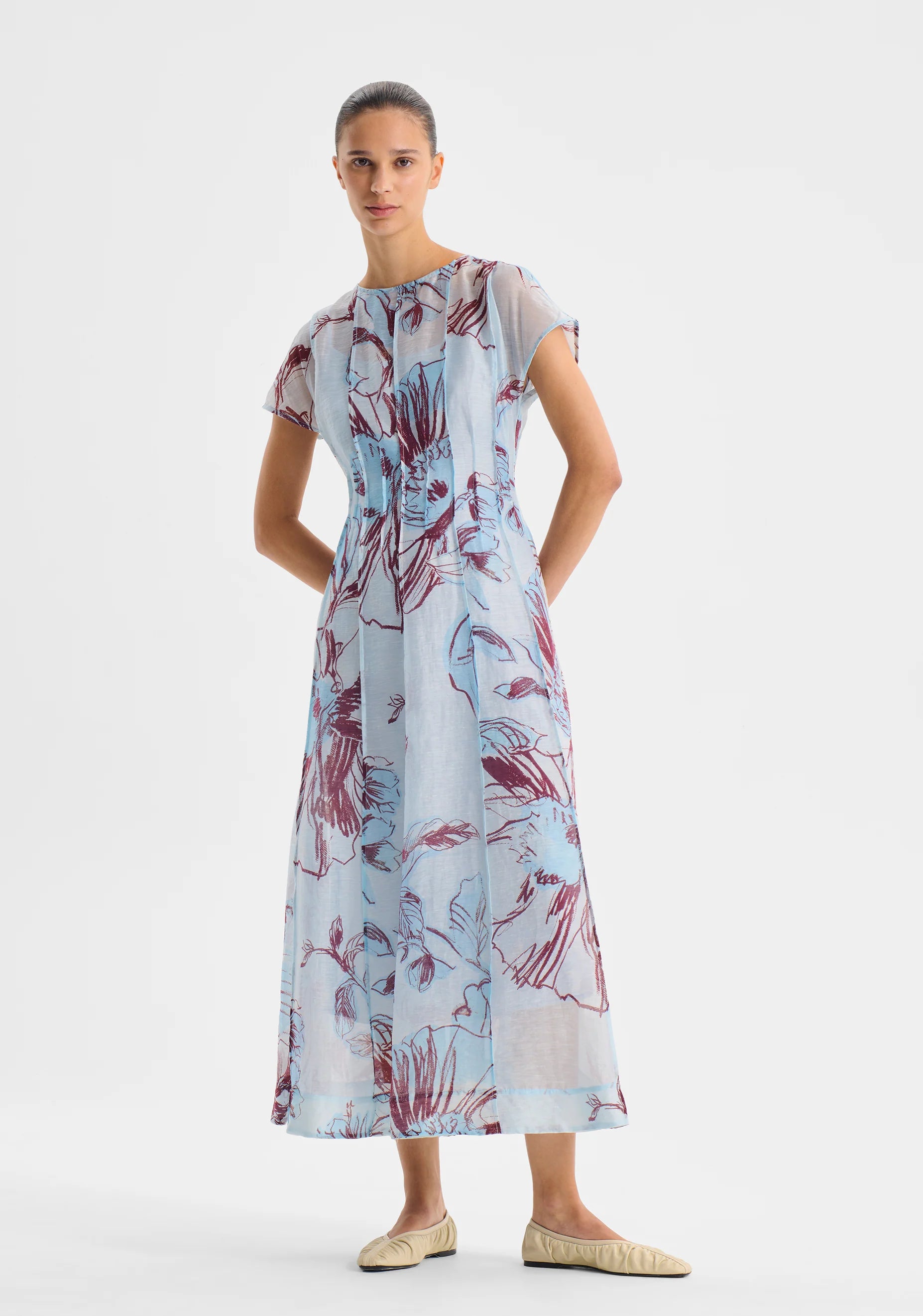 Mae Dress - Sky