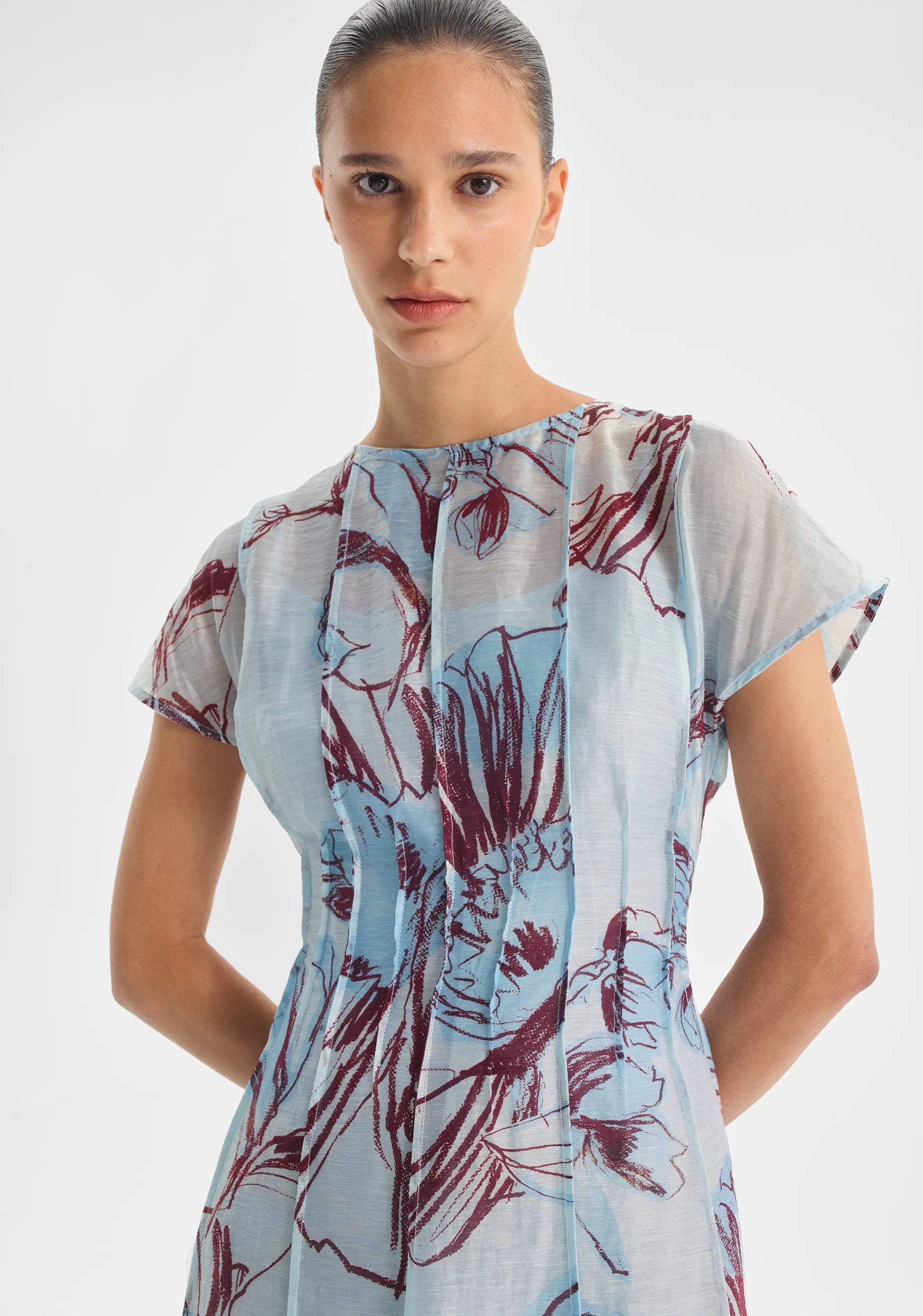 Mae Dress - Sky