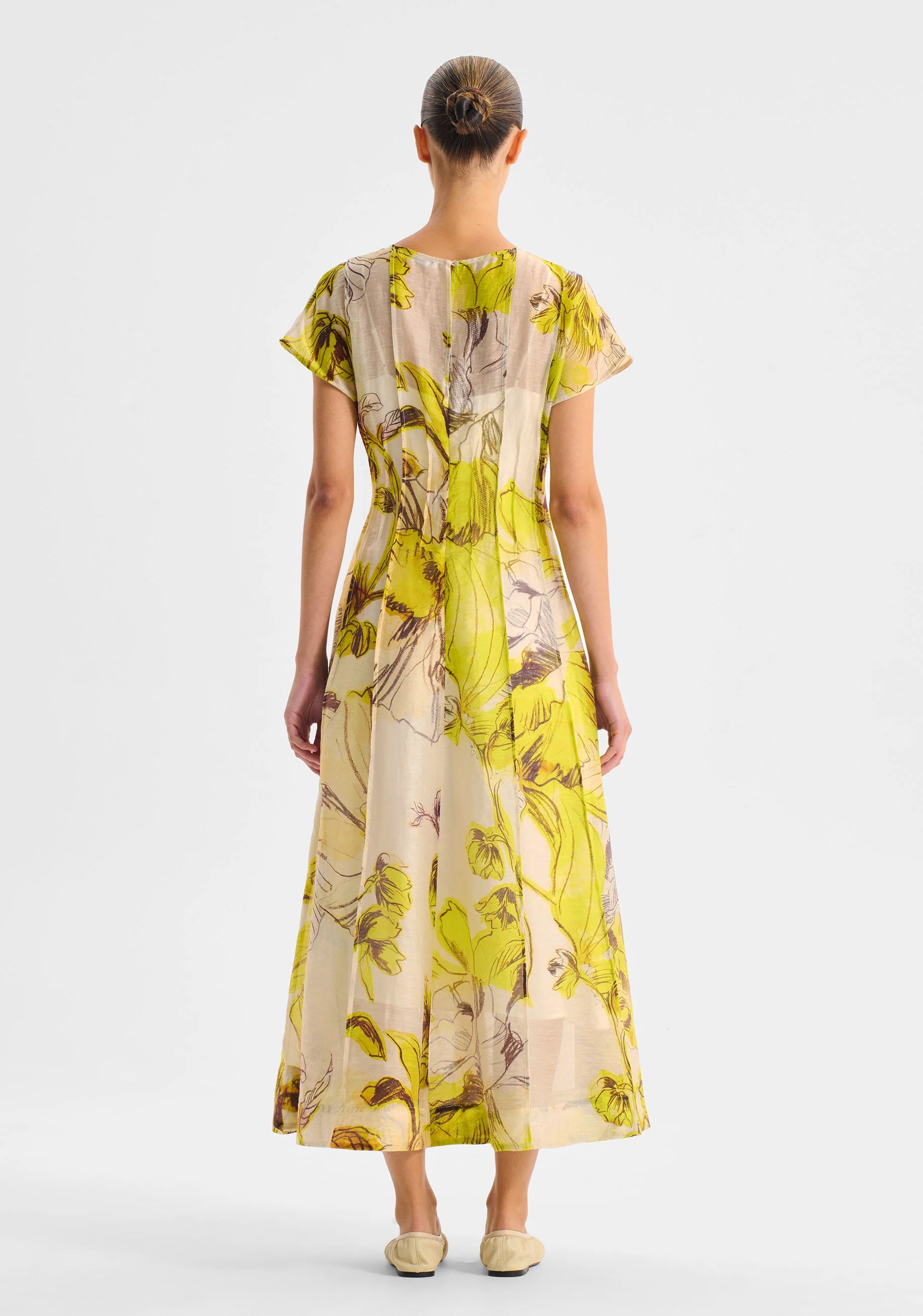 Mae Dress - Lemon