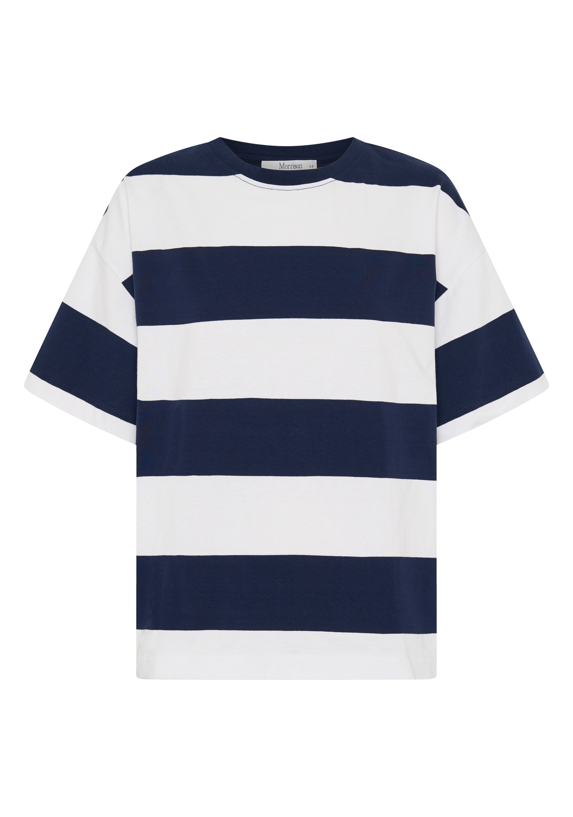 Morrison Rory Stripe Tee - Navy/White