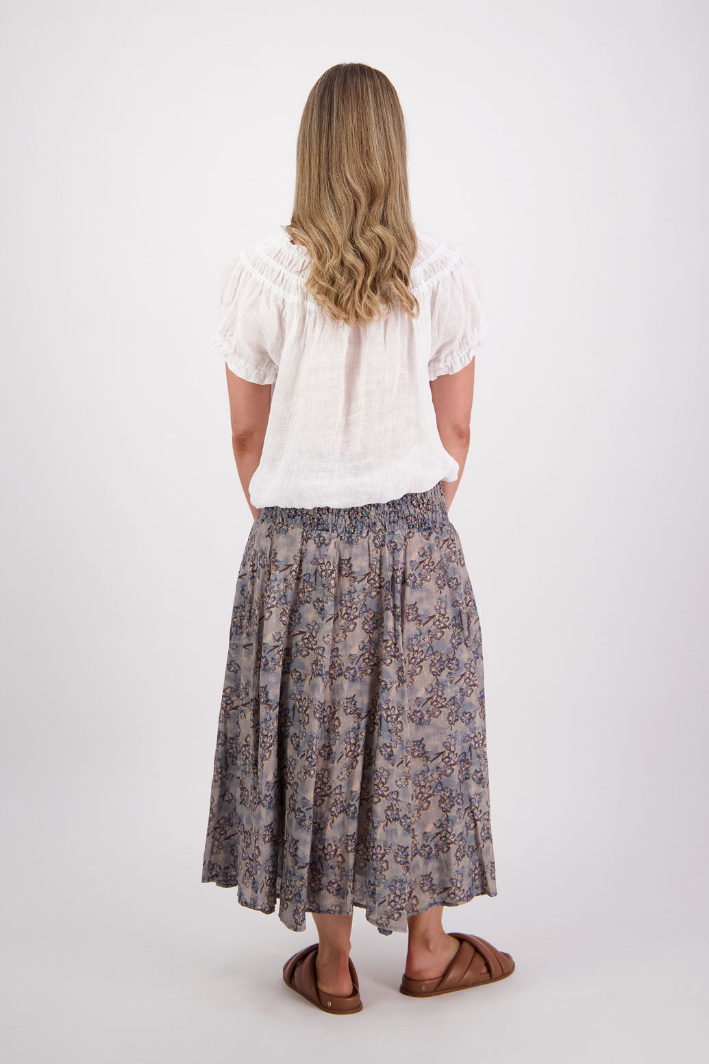 Briarwood Pandora Skirt - Denim Daisy