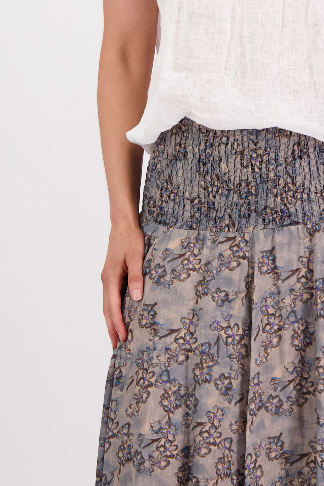 Briarwood Pandora Skirt - Denim Daisy