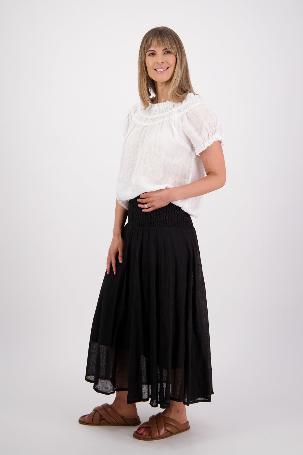 Briarwood Parson Skirt - Black