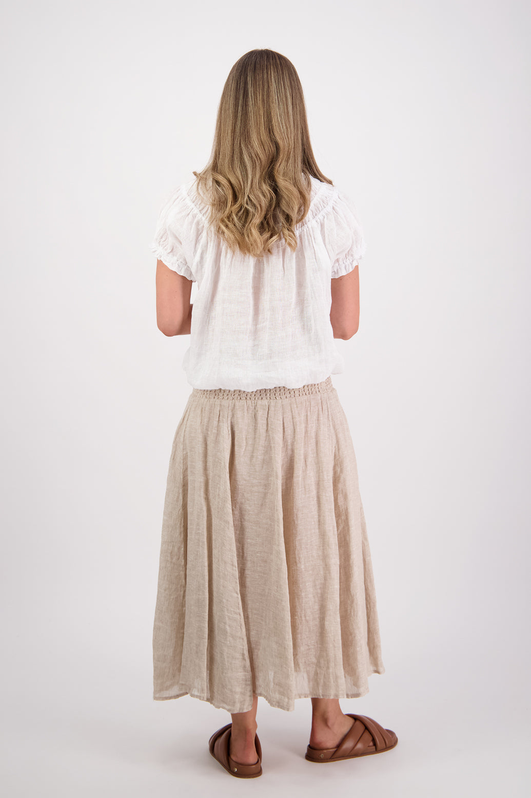 Briarwood Parson Skirt - Natural