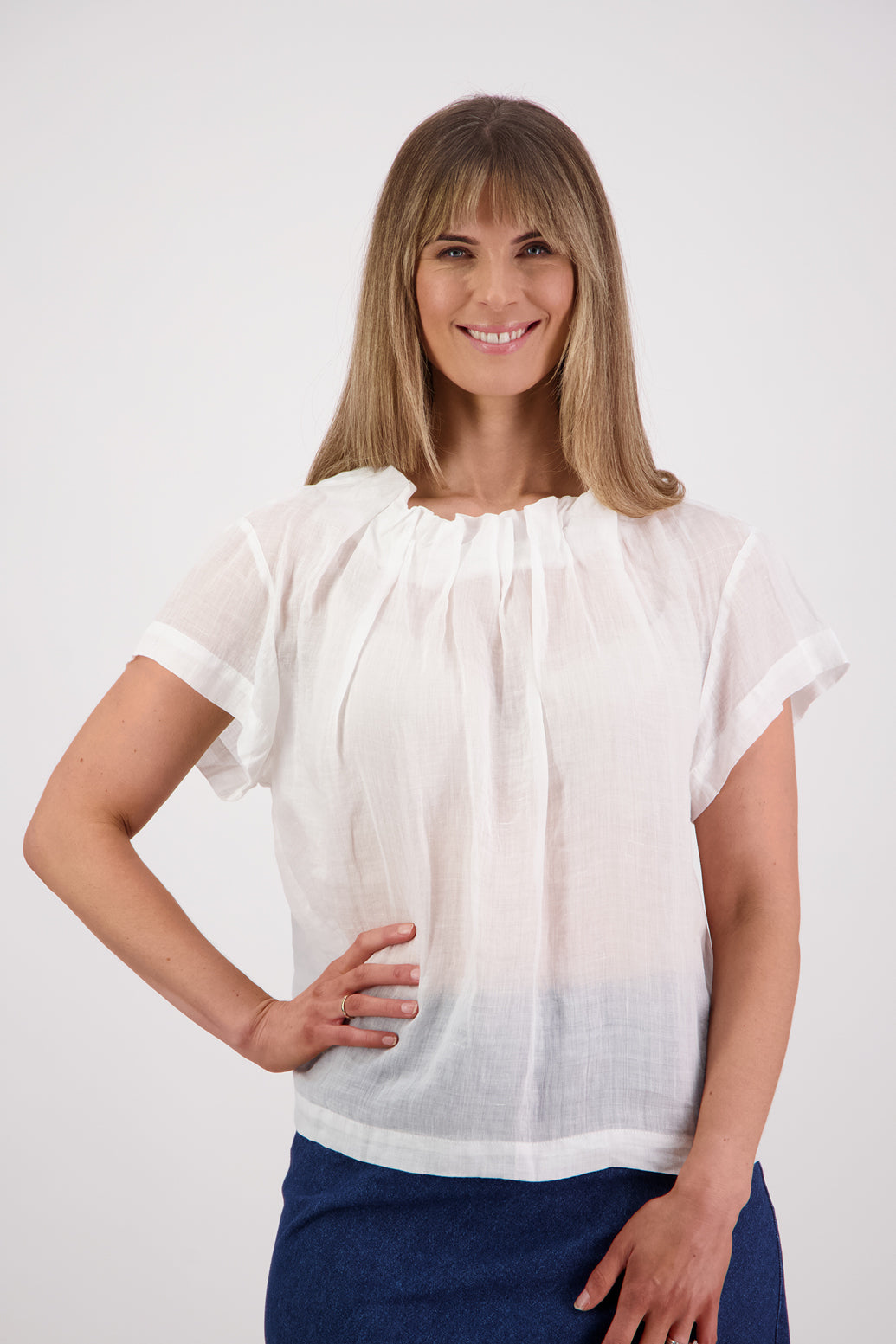 Briarwood Pia Top - White