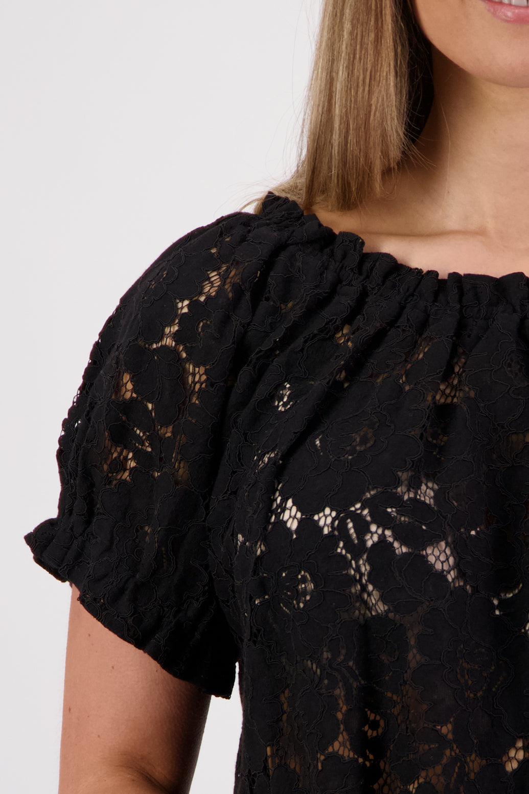 Briarwood Serenity Lace Top - Black