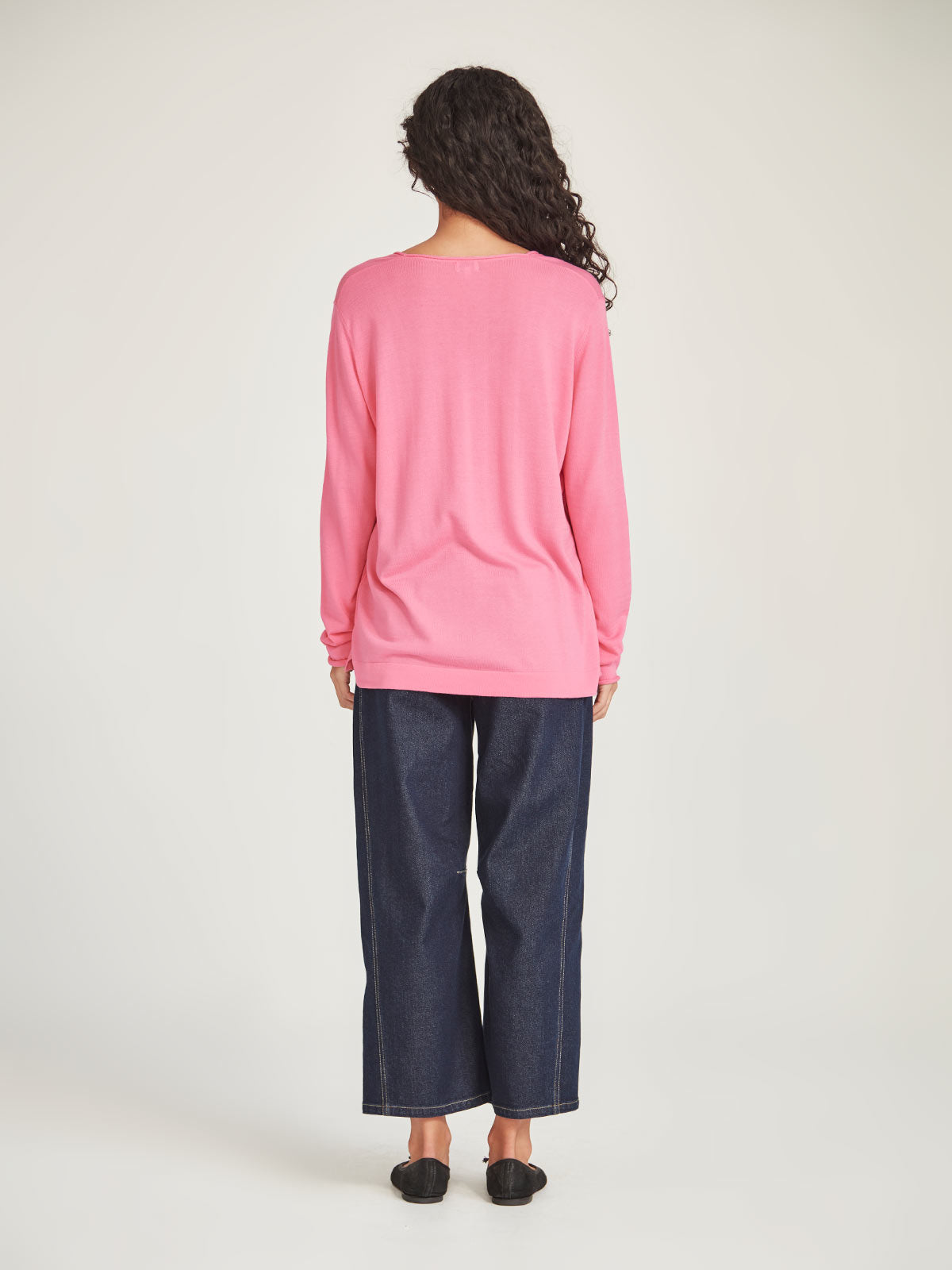Sills Vinnie V-Neck - Pink Sherbert