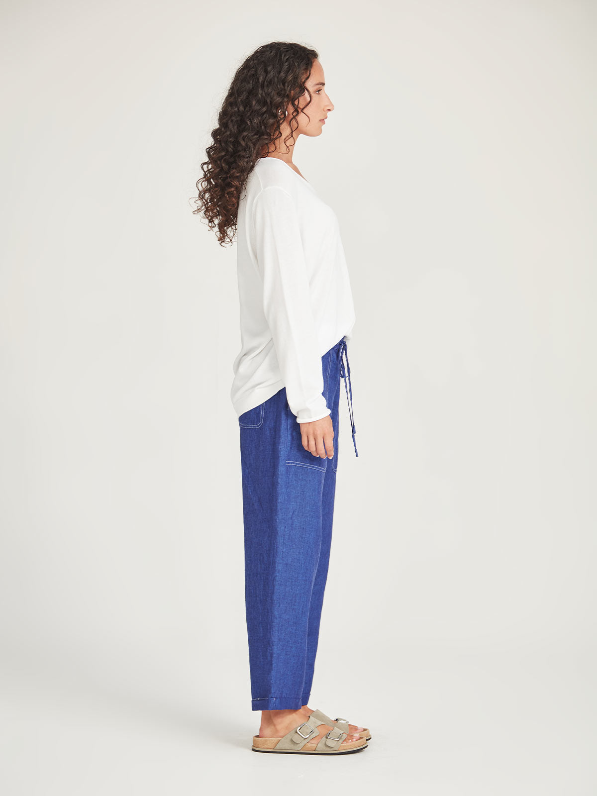 Sills Vinnie V-Neck - White