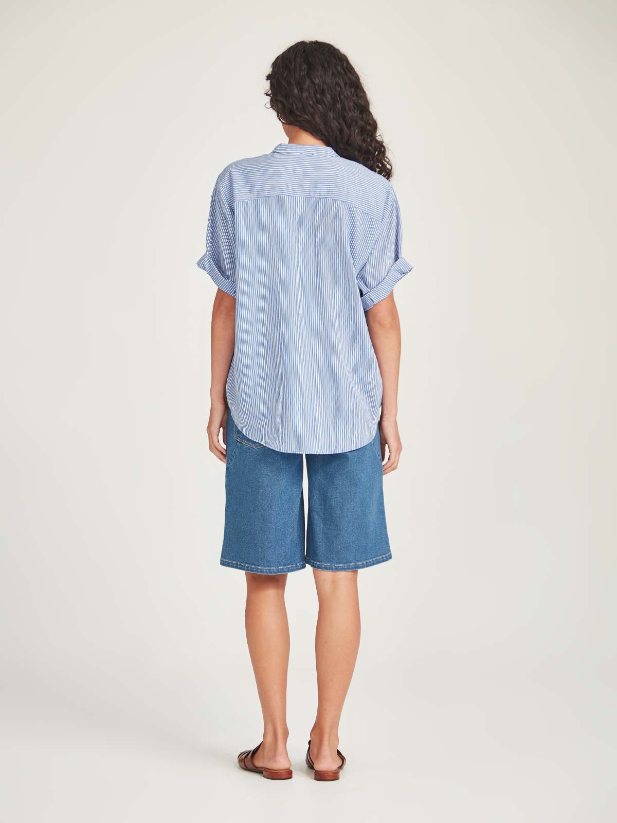 Sills Bethany Denim Short - Mid Wash