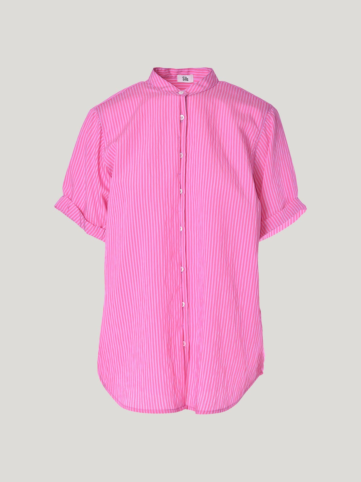 Sills Flynn Stripe Shirt - Pink/Red Stripe