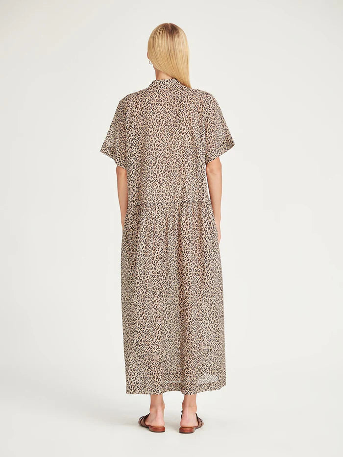 Victor Print Dress - Leopard Print