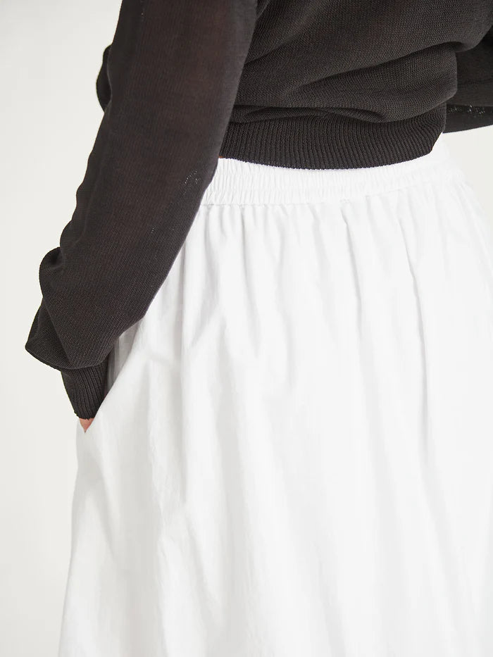 Cooper Bubble Skirt - White