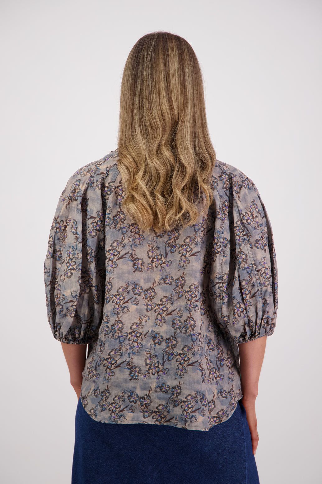Briarwood Sophia Top - Denim Daisy