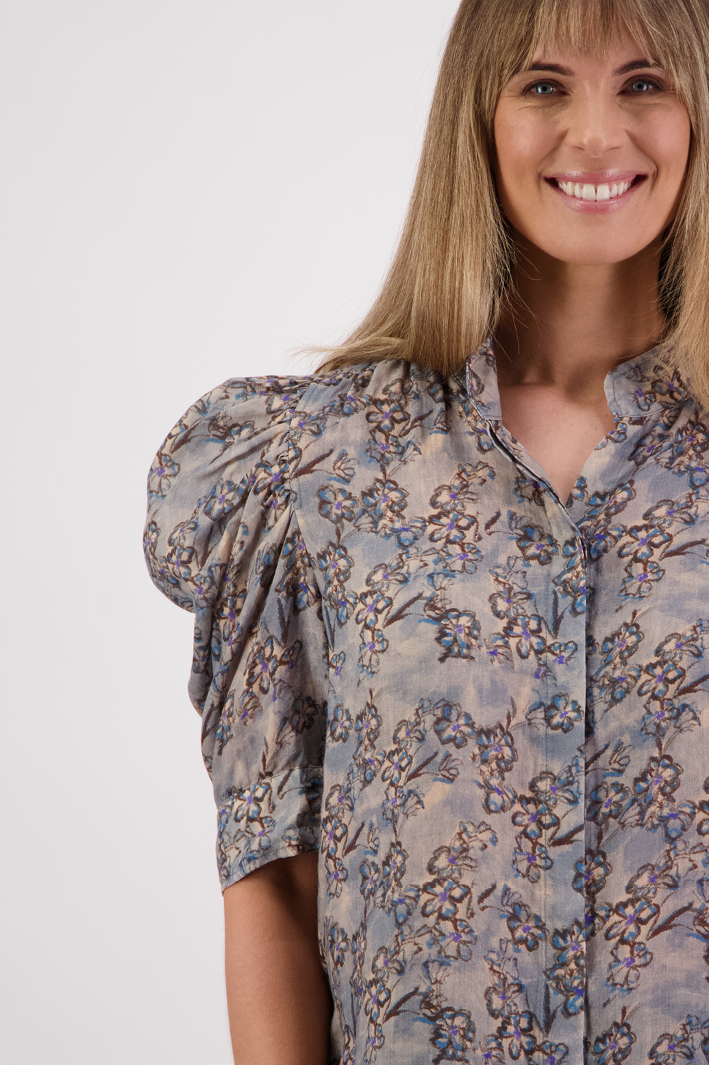 Briarwood Stevie Shirt - Denim Daisy
