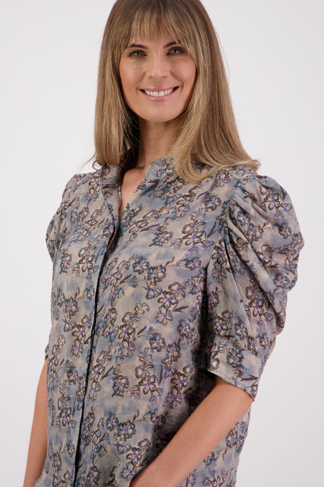 Briarwood Stevie Shirt - Denim Daisy