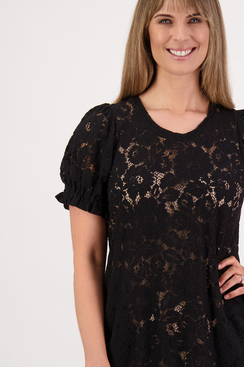 Briarwood Sylvia Lace Dress - Black