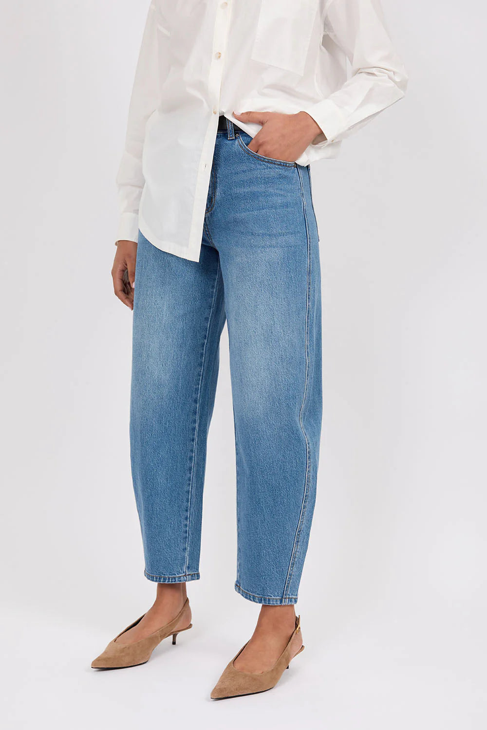 The Curve Barrel - Vintage Mid Wash