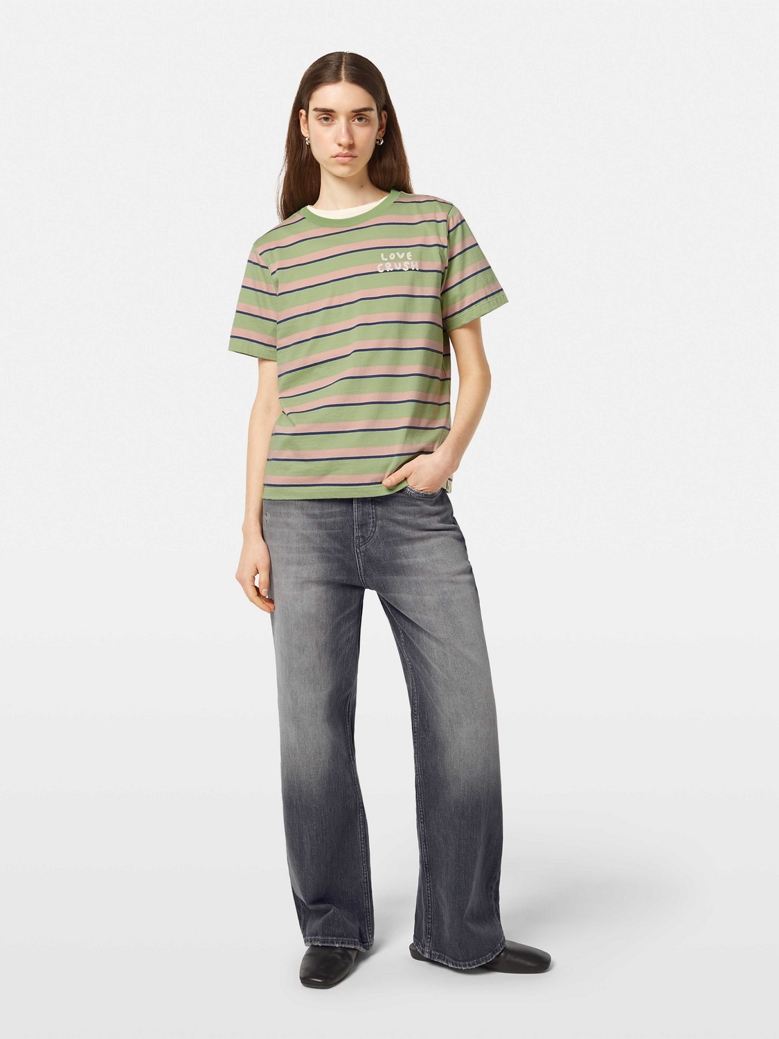 Scotch & Soda Yarn Dyed T-Shirt