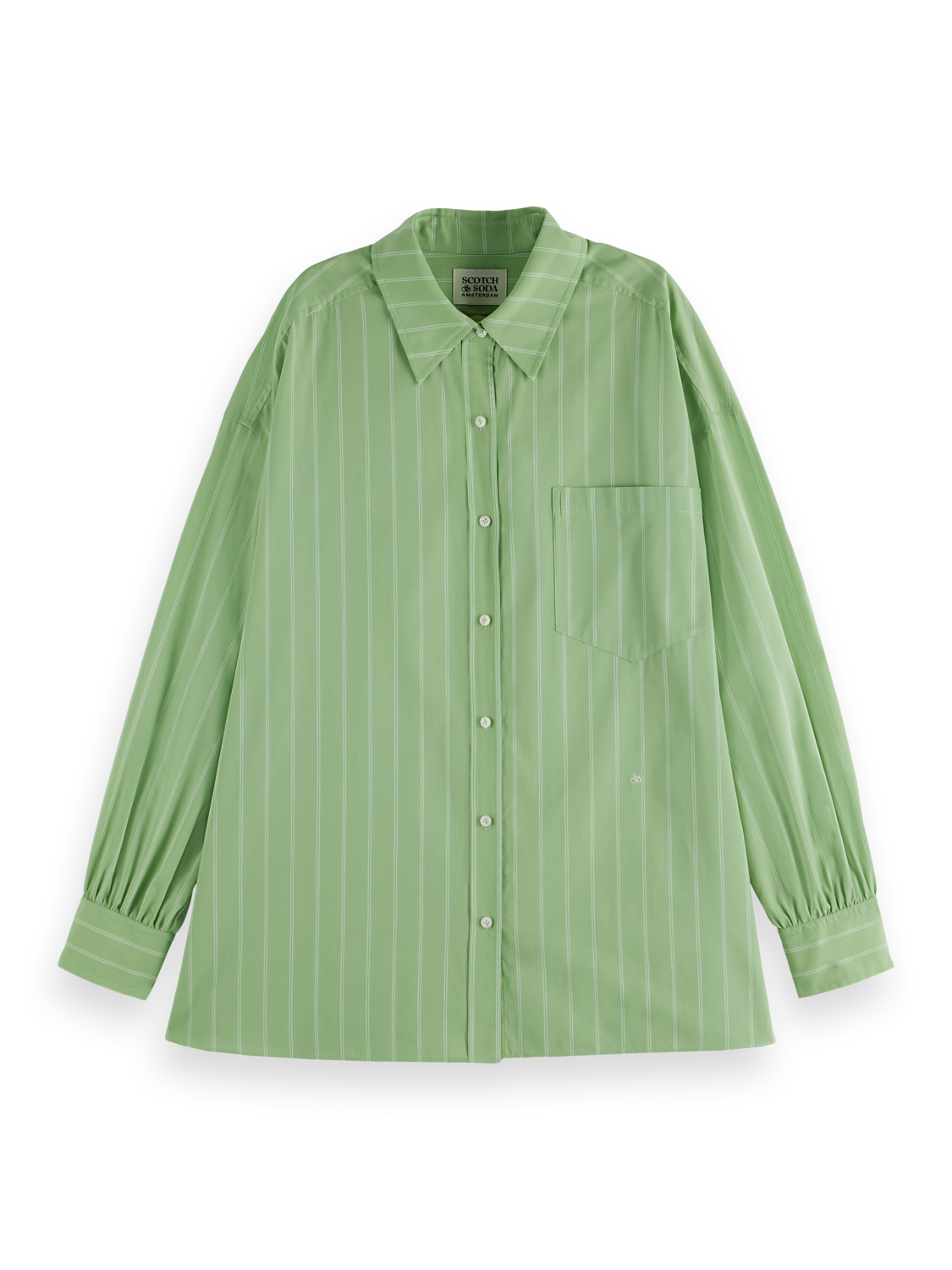 Scotch & Soda Striped Girlfriend Shirt