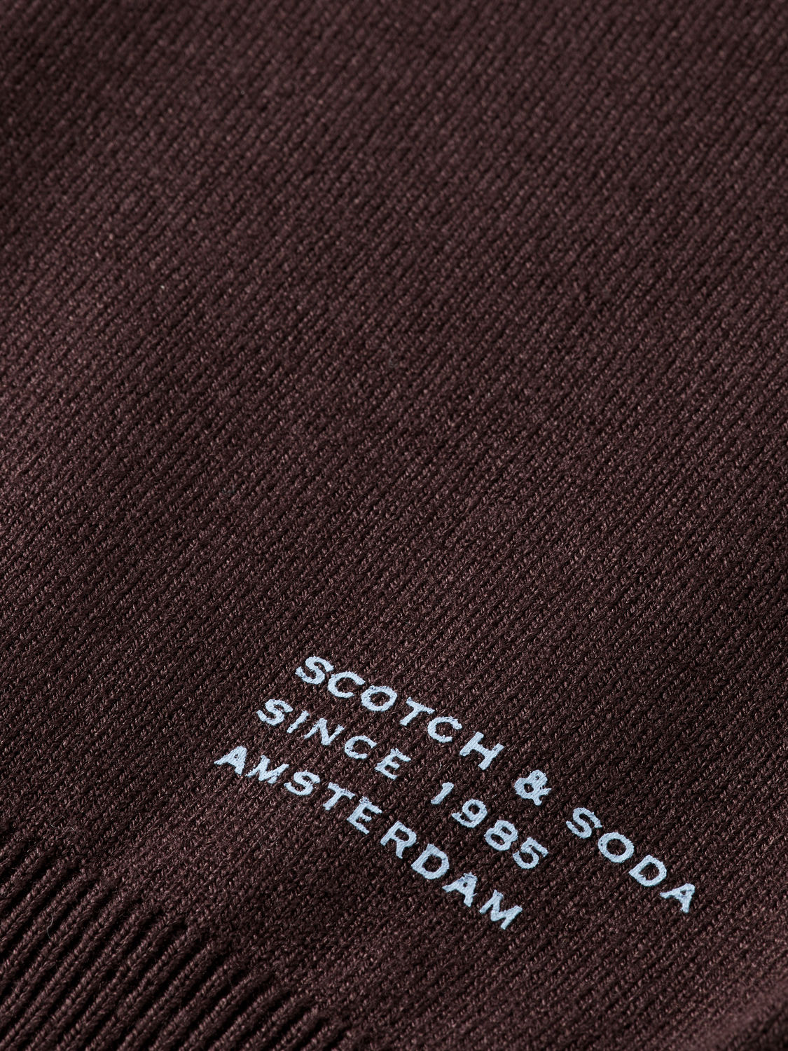 V Neck Relaxed Pullover - Plum