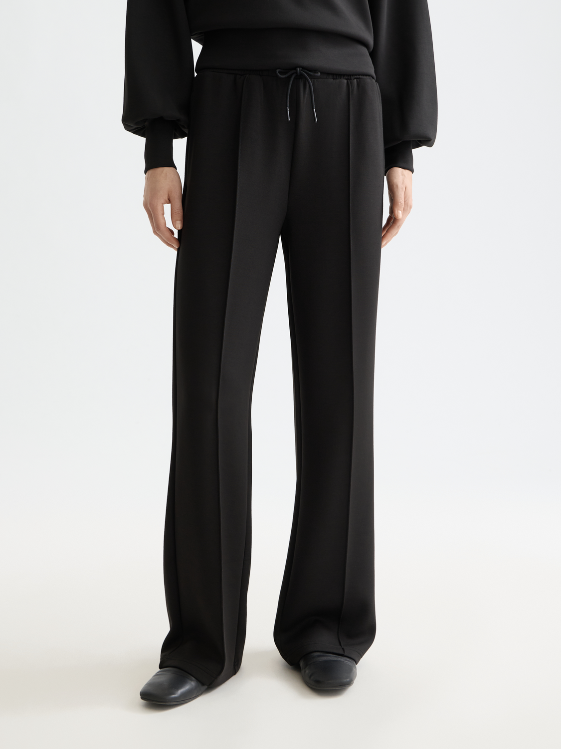 Scotch & Soda Modal Straight Fit Sweatpants - Black