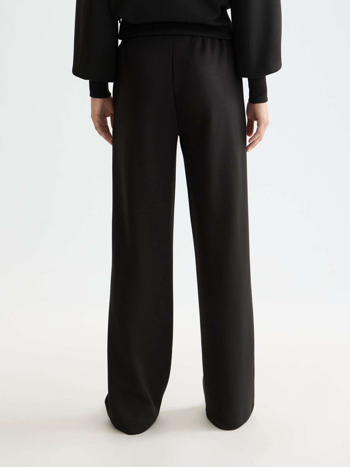 Scotch & Soda Modal Straight Fit Sweatpants - Black