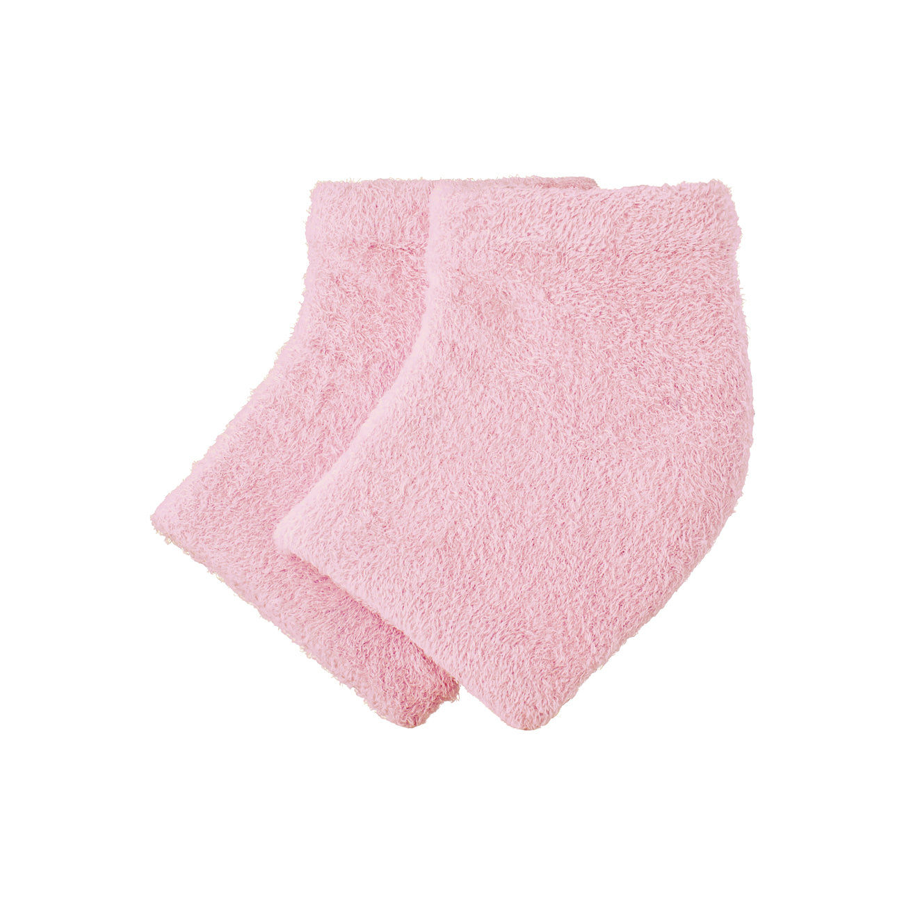 Moisturizing Heel Socks with Gel Heel Liner - Pink