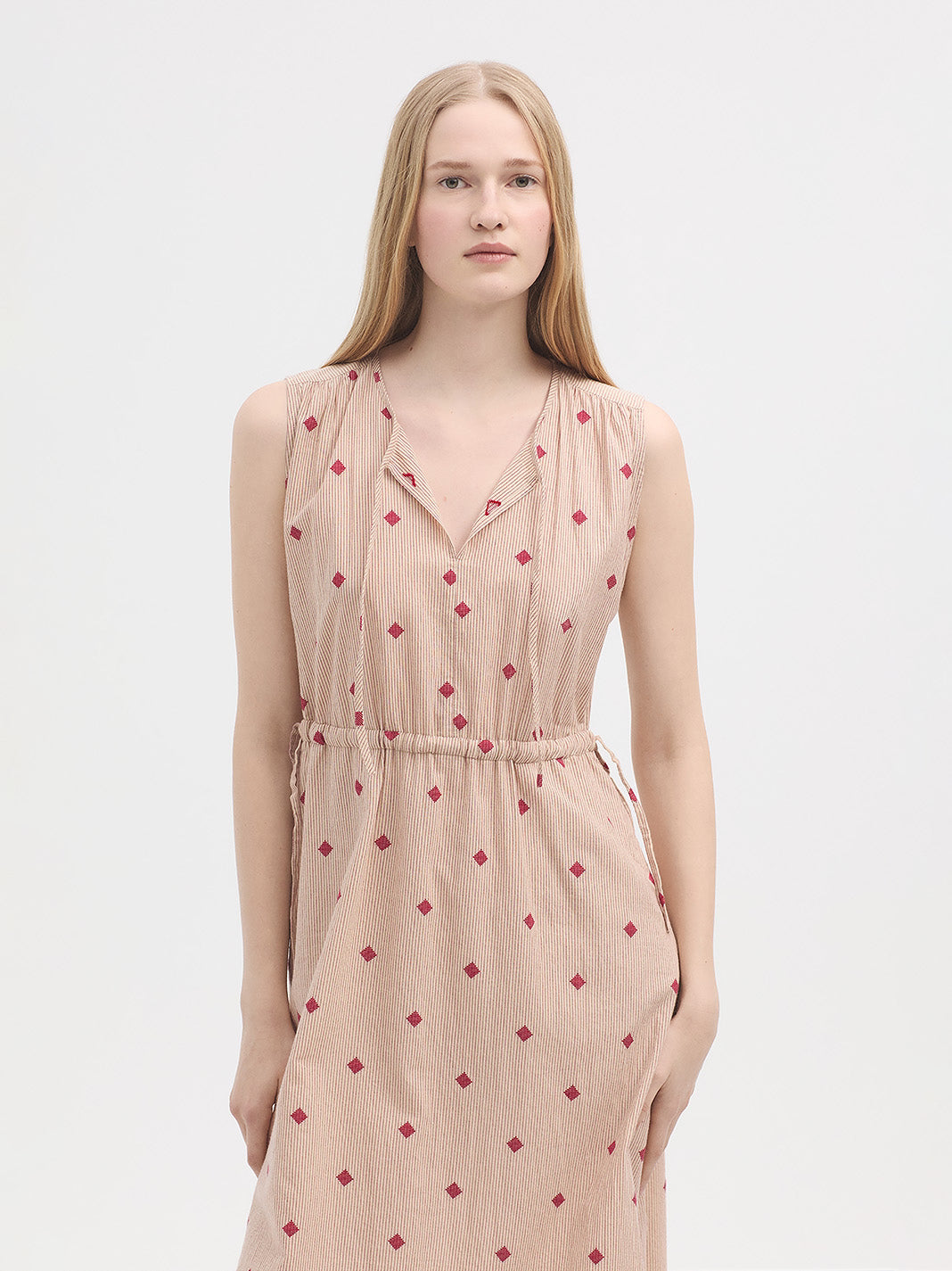 Diamond Jacquard Dress
