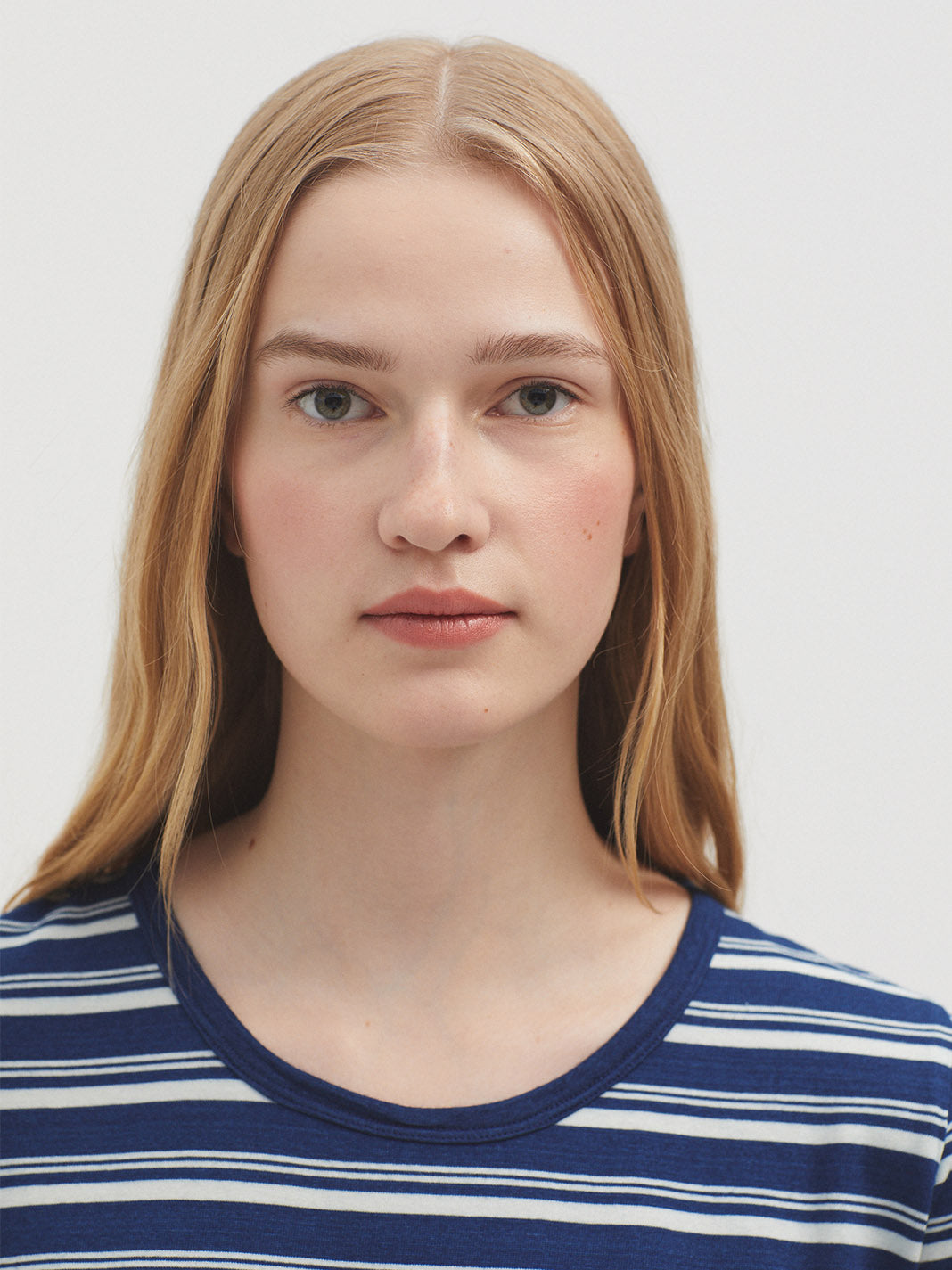 Striped Indigo Dress