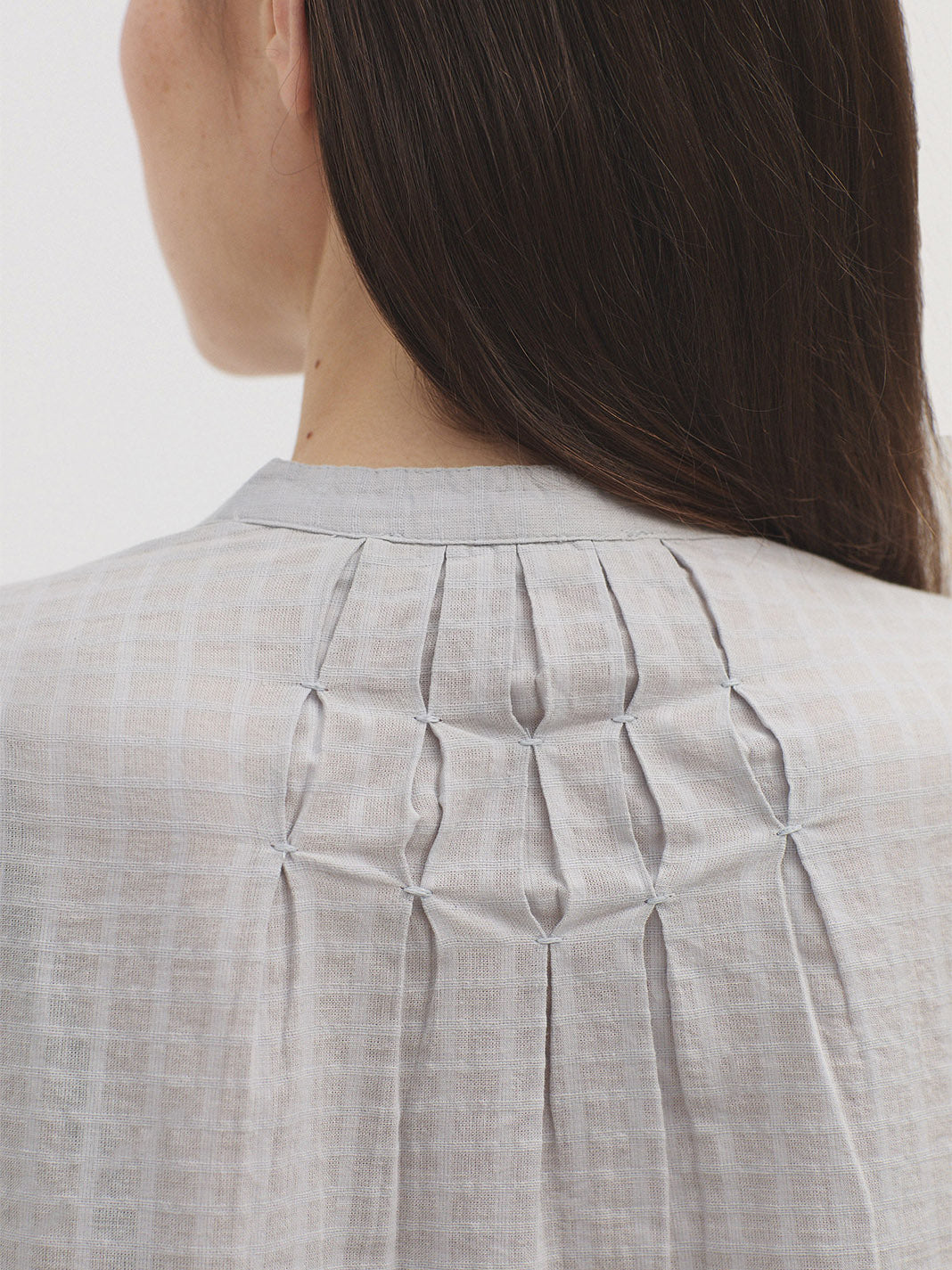 Nice Things Cotton Shirt - Smoke