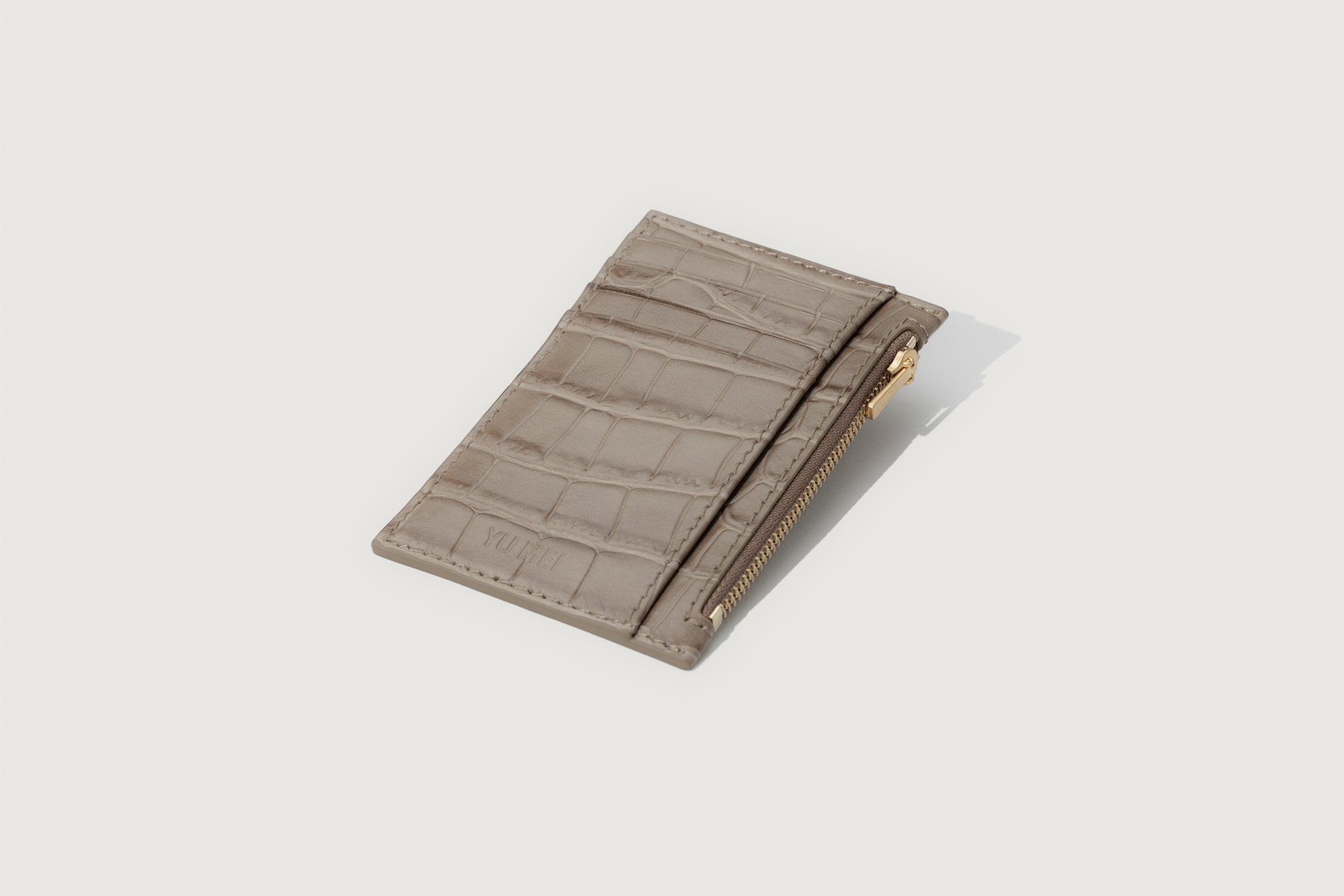 Yu Mei Frank Cardholder - Dune Croc