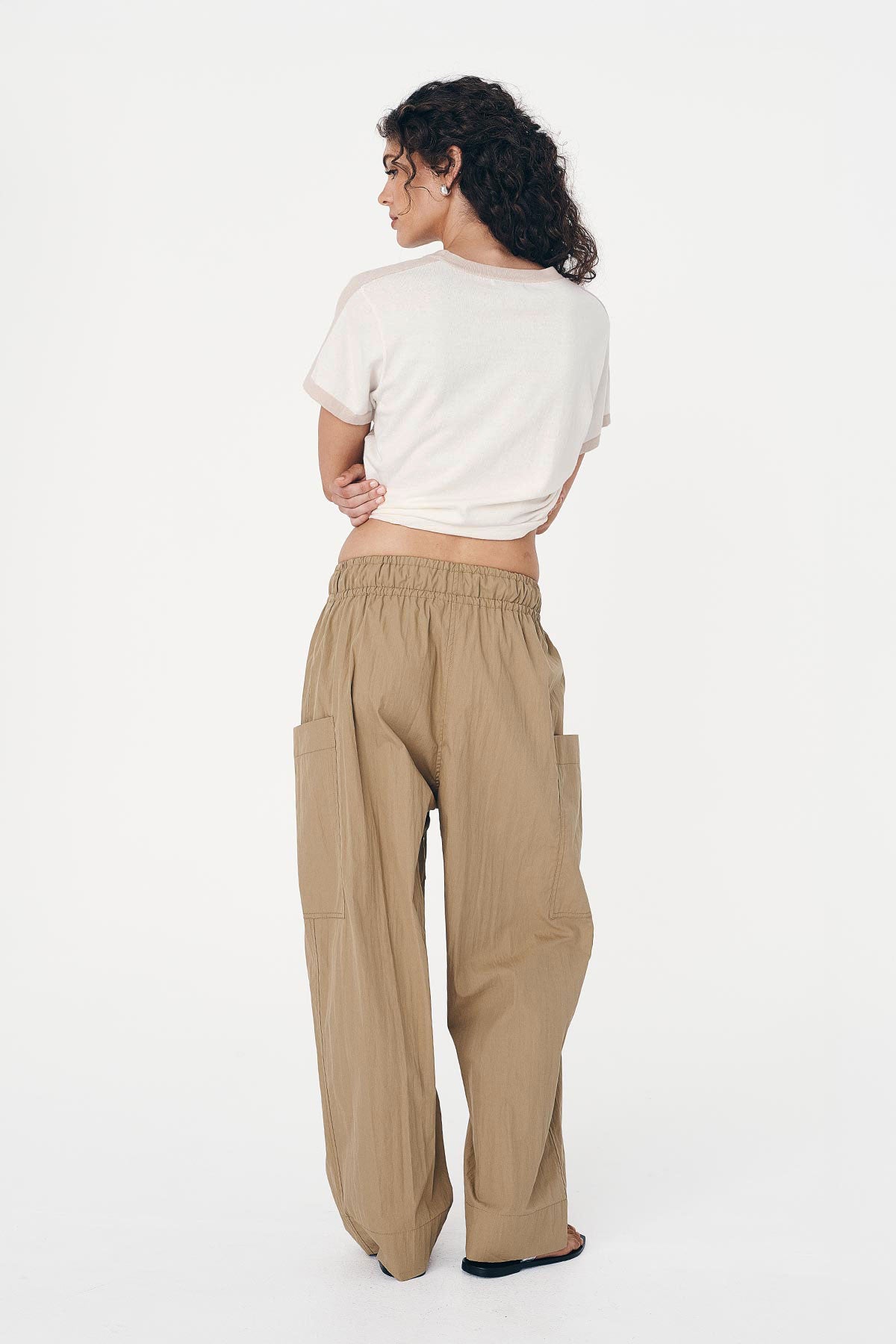 Jessica Cargo Pants - Washed Khaki