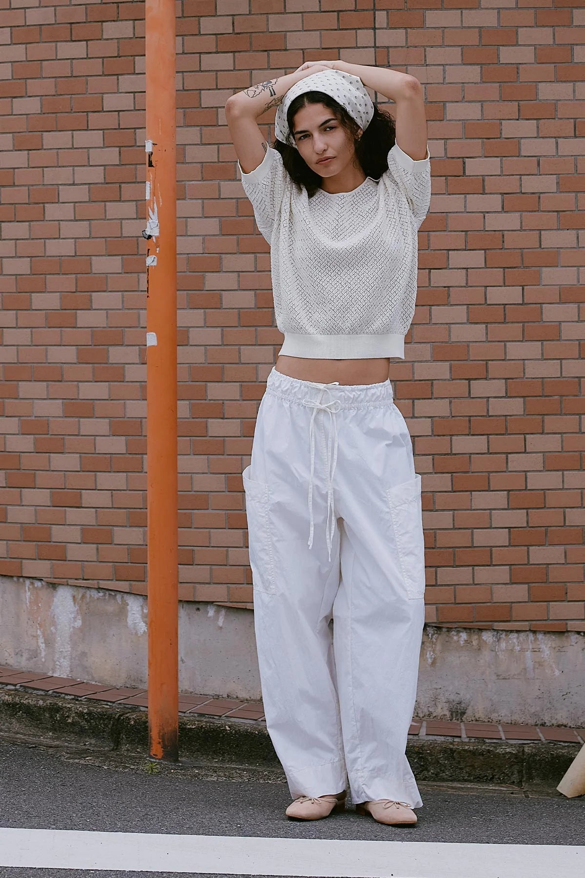 Jessica Cargo Pants - Bone