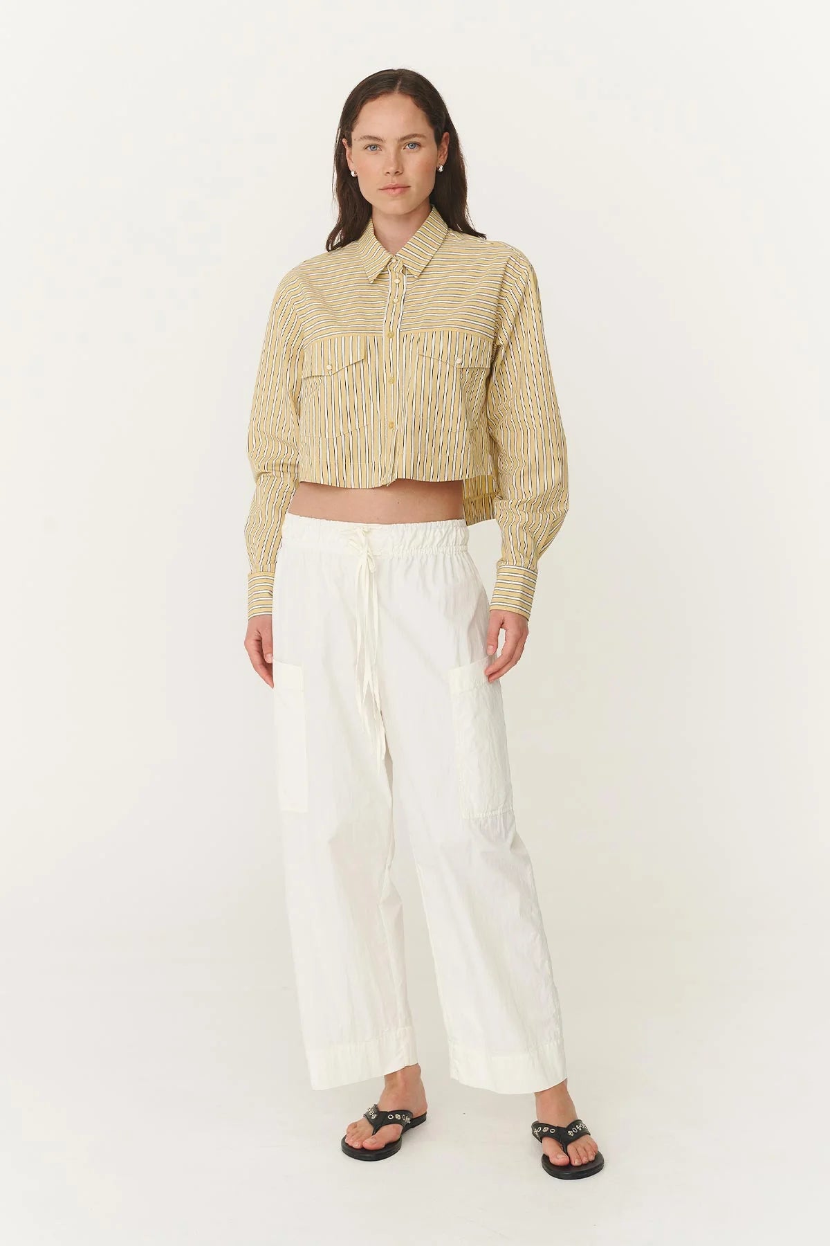 Jessica Cargo Pants - Bone