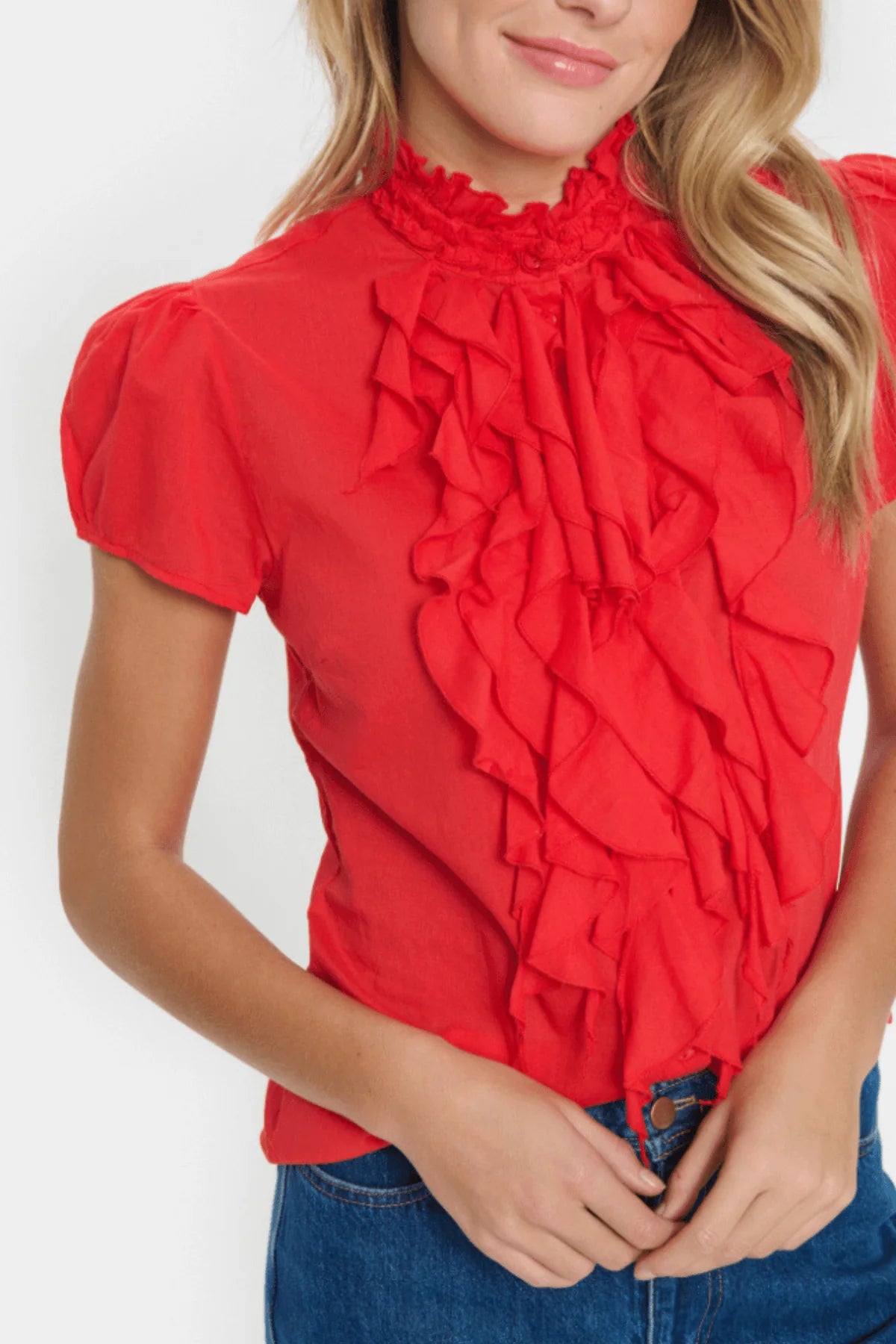 Tili Shirt - Flame Scarlet