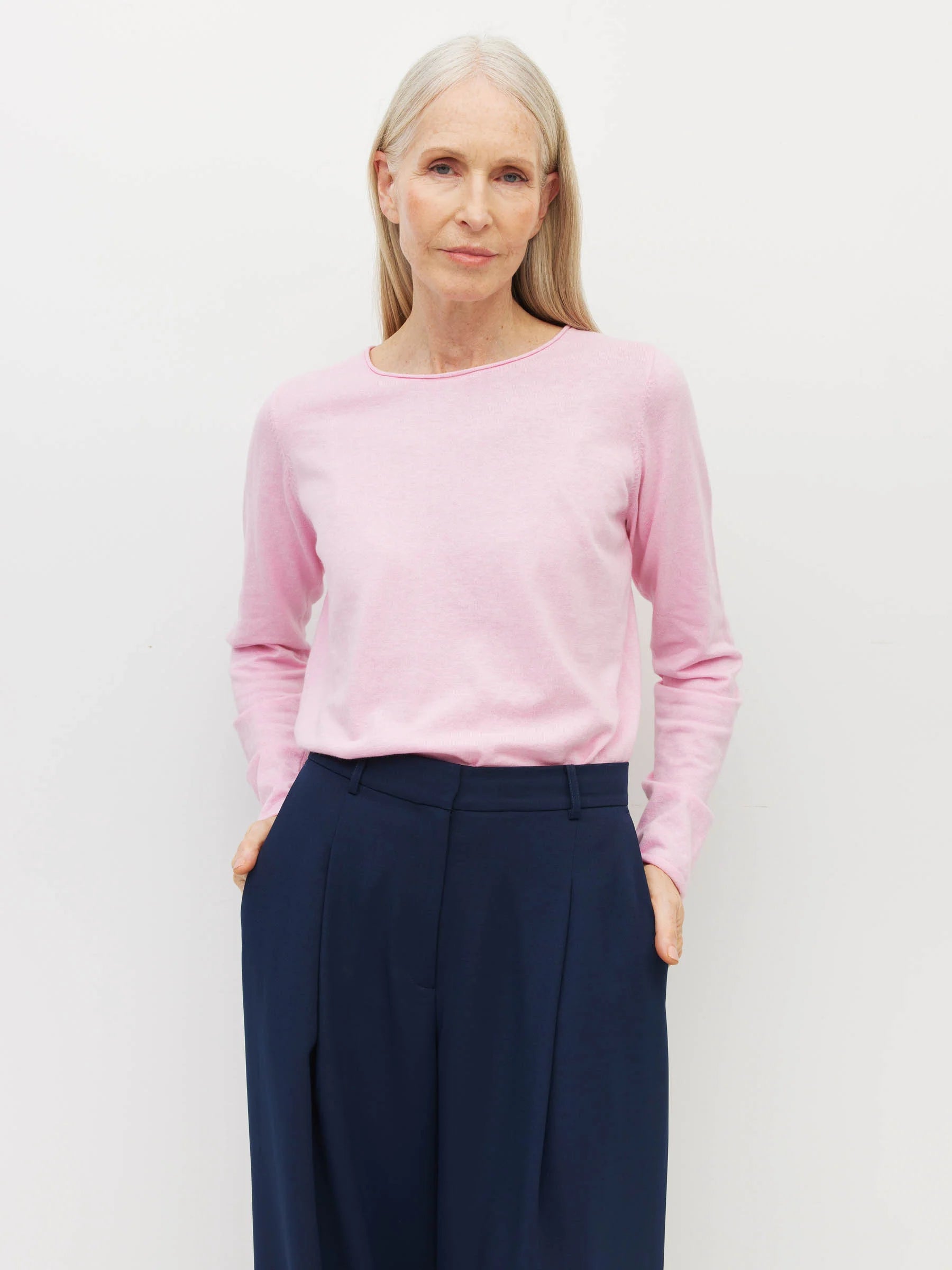 JHL Long Sleeve Crew - Candy Marle