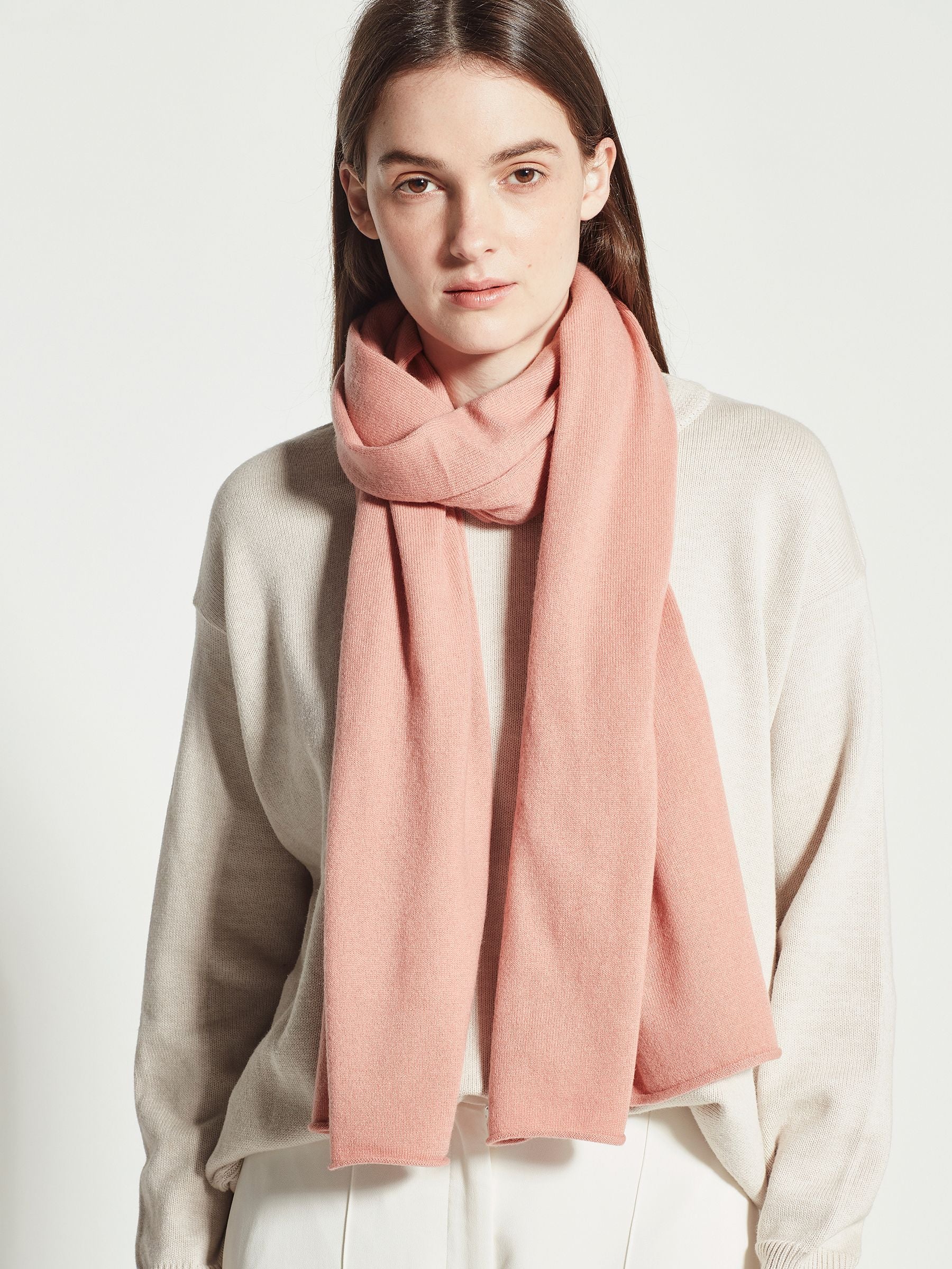 Juliette Hogan Whisper Cashmere Scarf - Peony