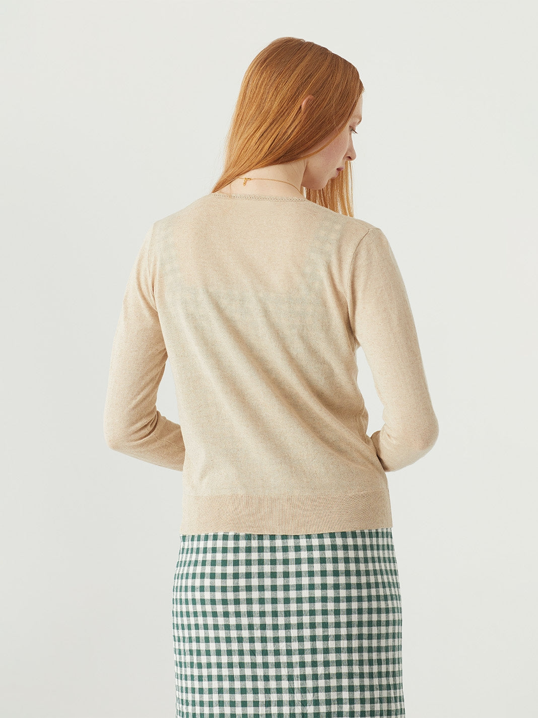 Nice Things Linen Lace Knit - Beige