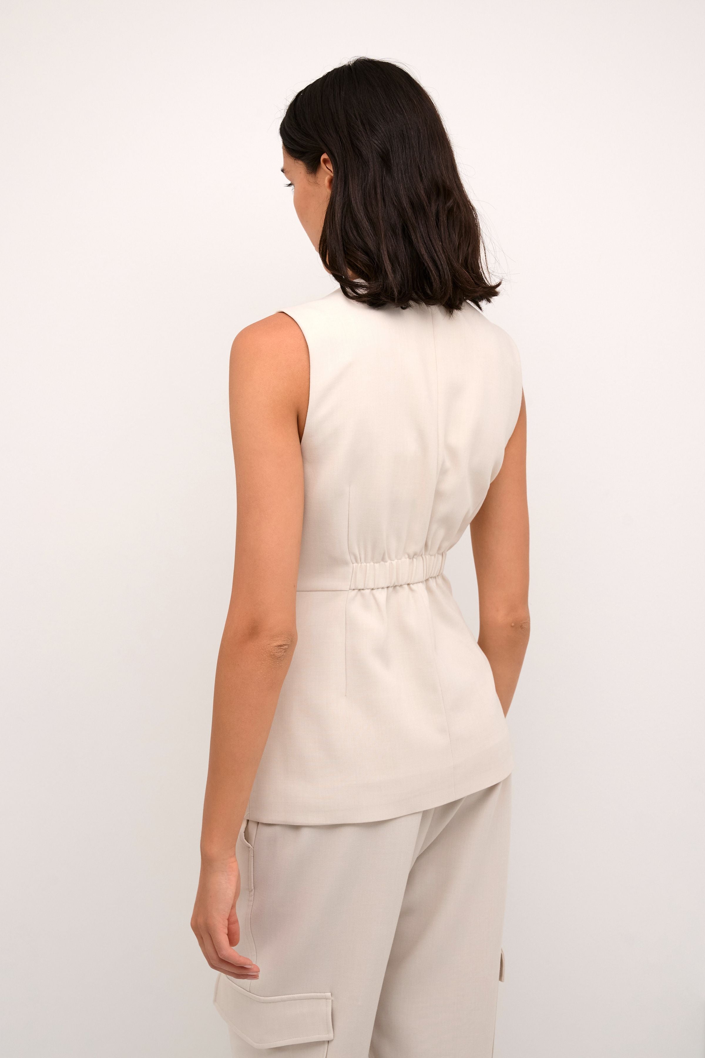 Karen By Simonsen Nina Waistcoat - Peyote