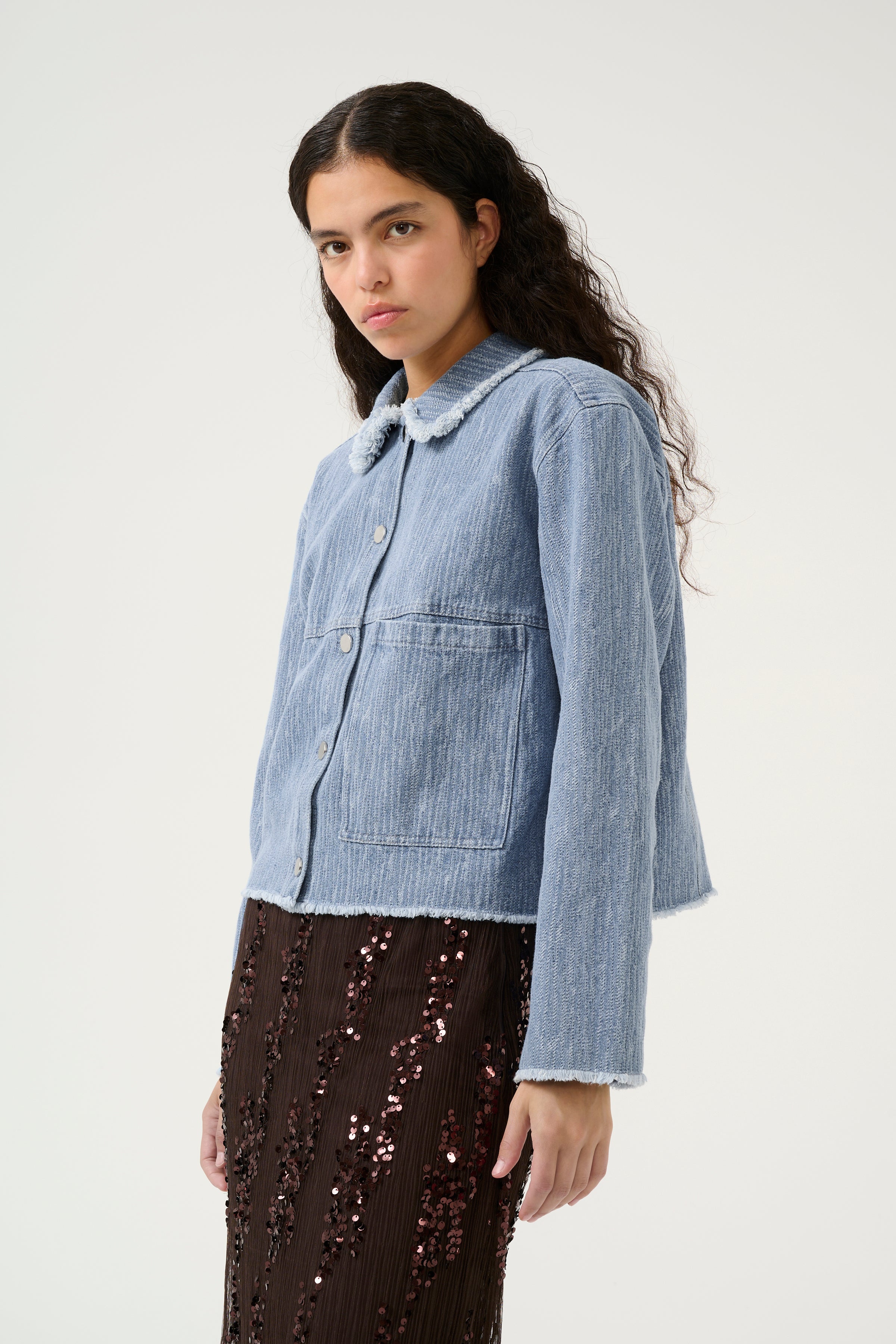 Karen By Simonsen Urbana Shirt - Medium Blue