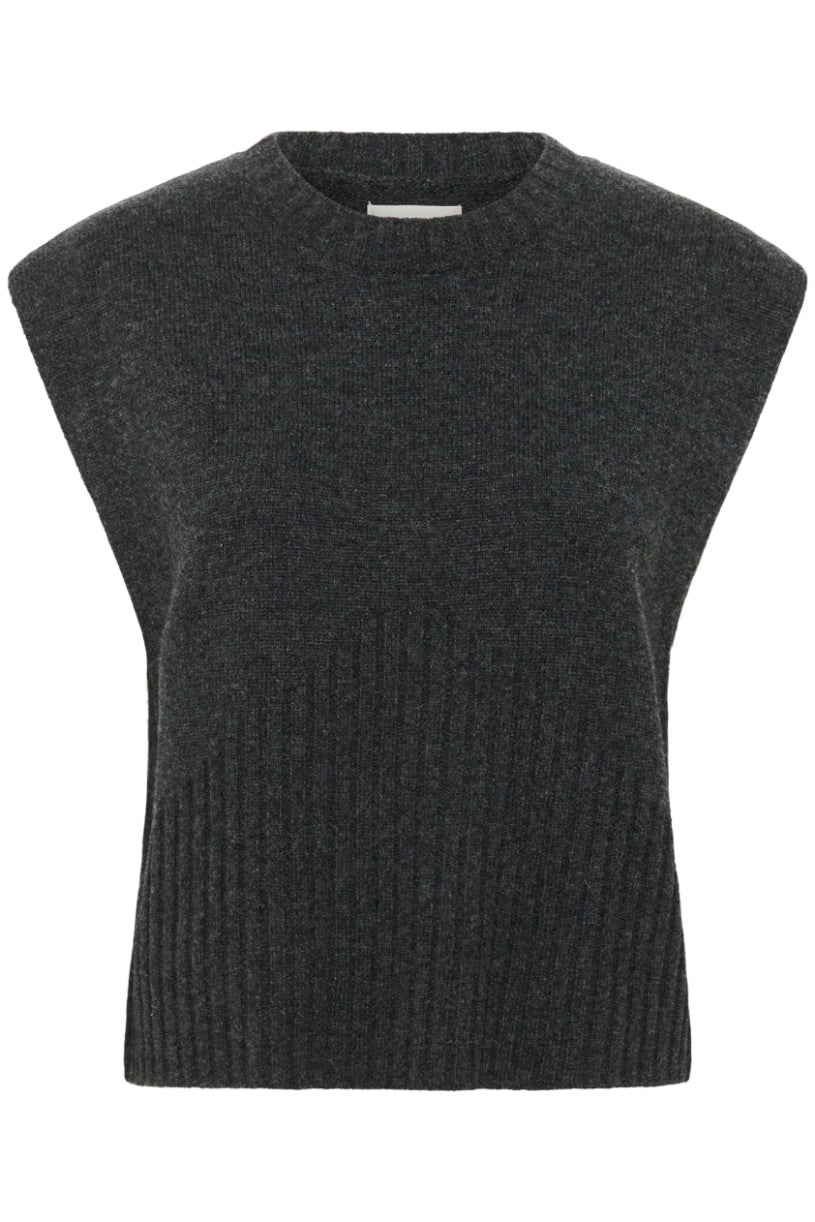 Berenice Vest - Dark Grey