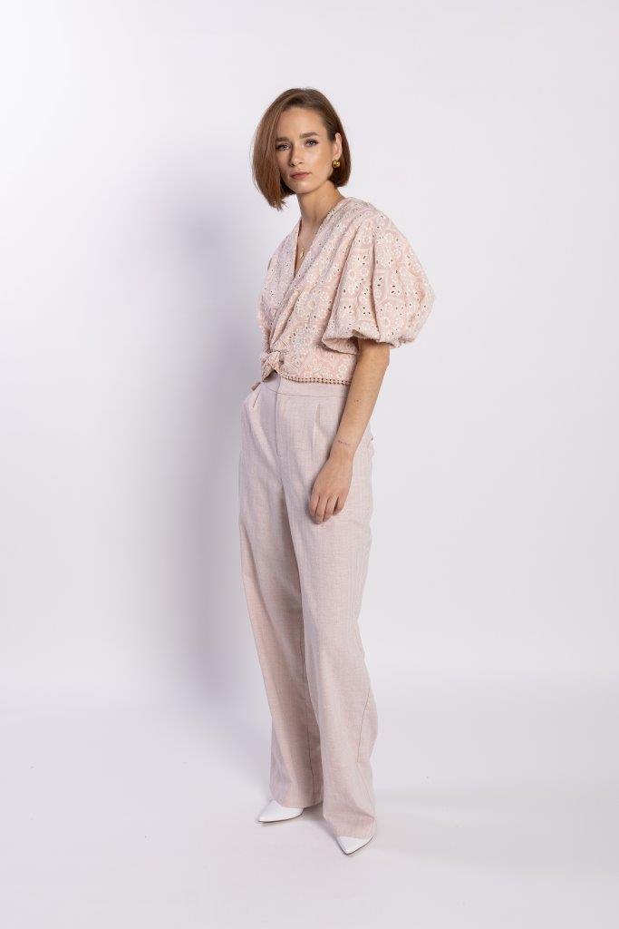 Loughlin Lindy Pant - Pink Marle