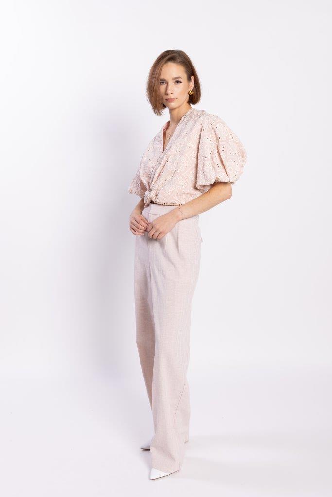 Loughlin Lindy Pant - Pink Marle