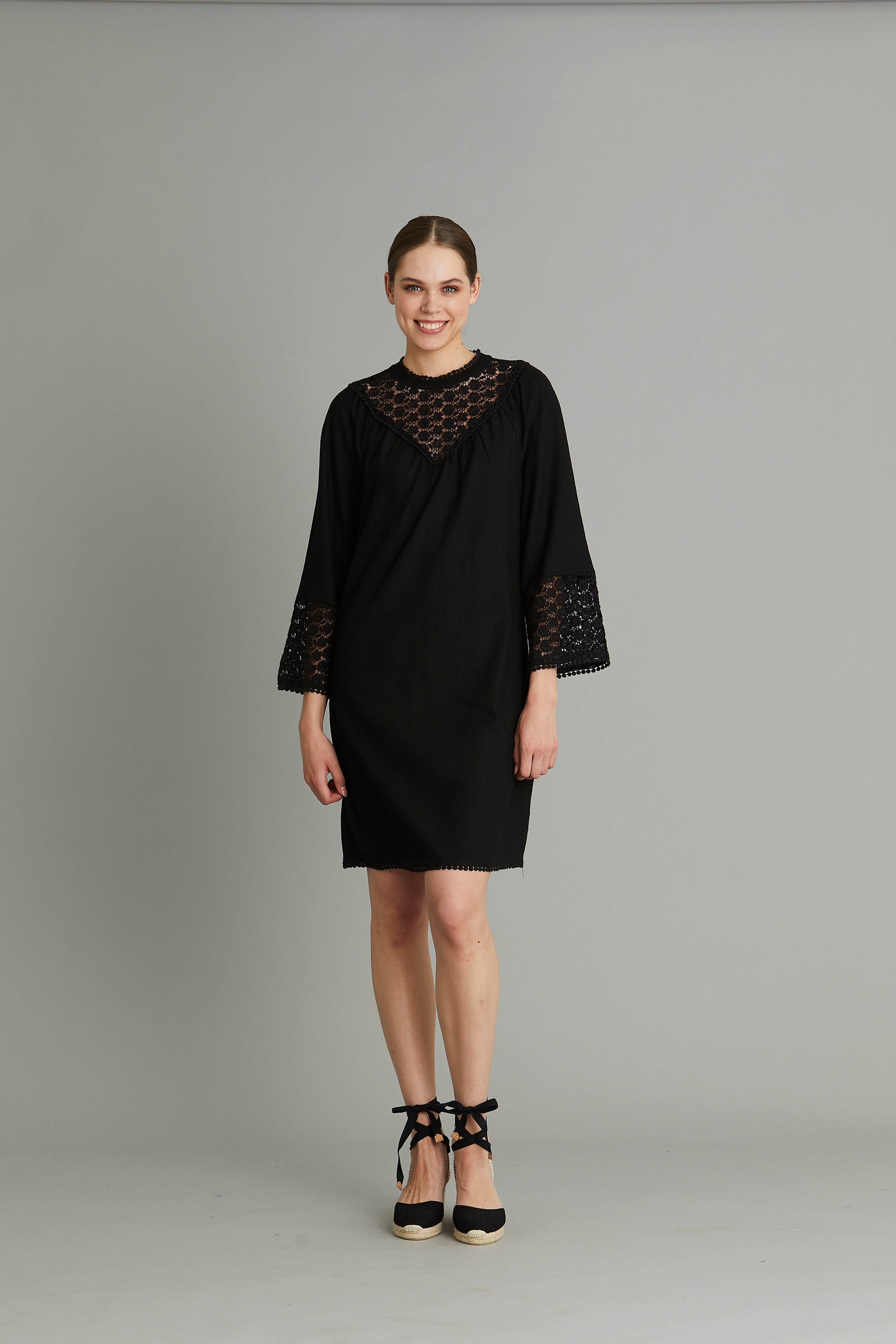 Rue De Femme Catrolvi Dress - Black