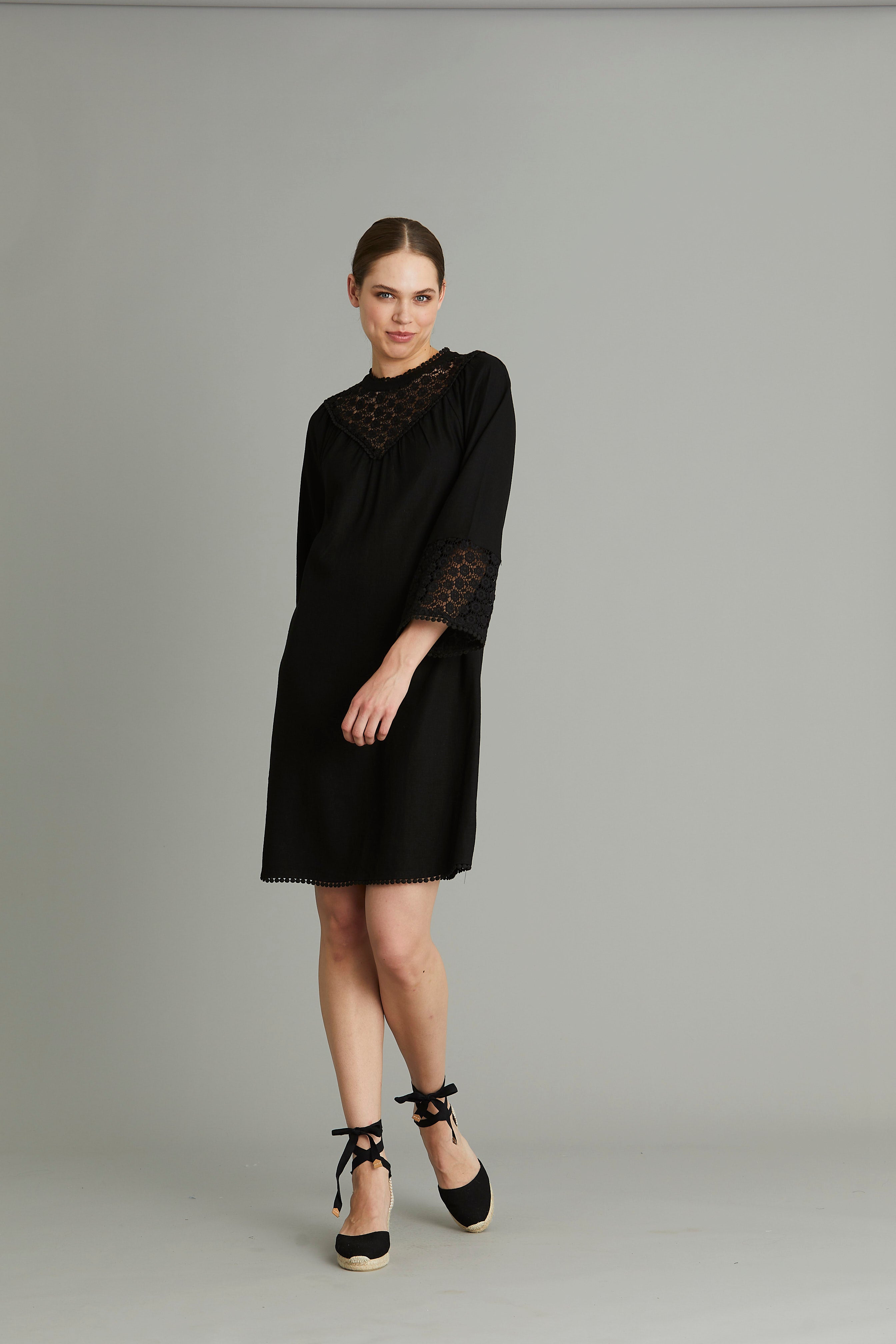 Rue De Femme Catrolvi Dress - Black