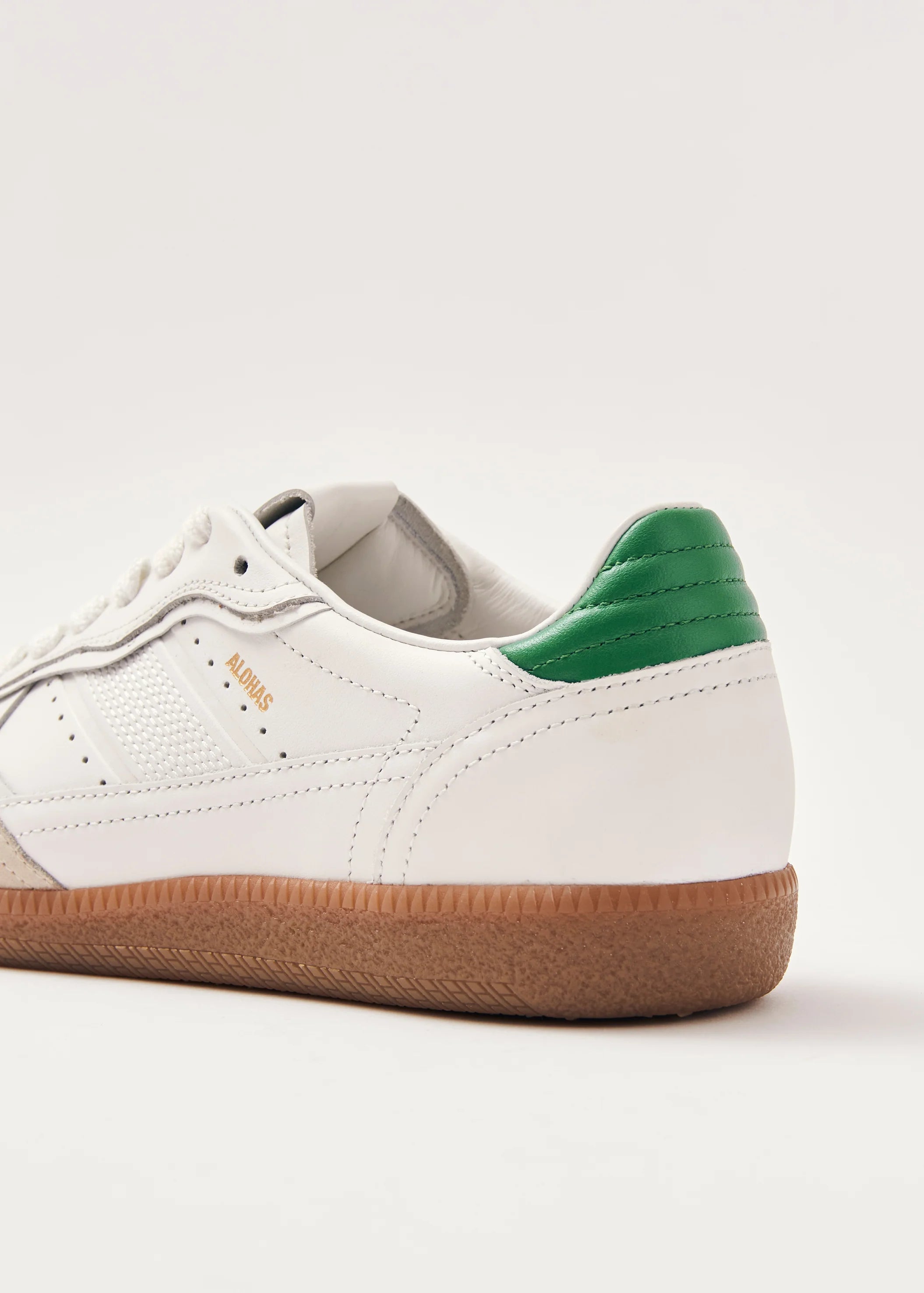 Alohas Green Leather Sneakers - PREORDER