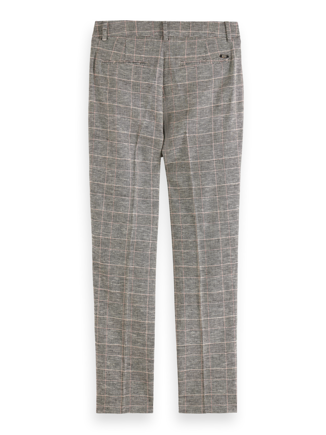 Scotch & Soda Lowry Mid Rise Slim Prince Of Wales Pant